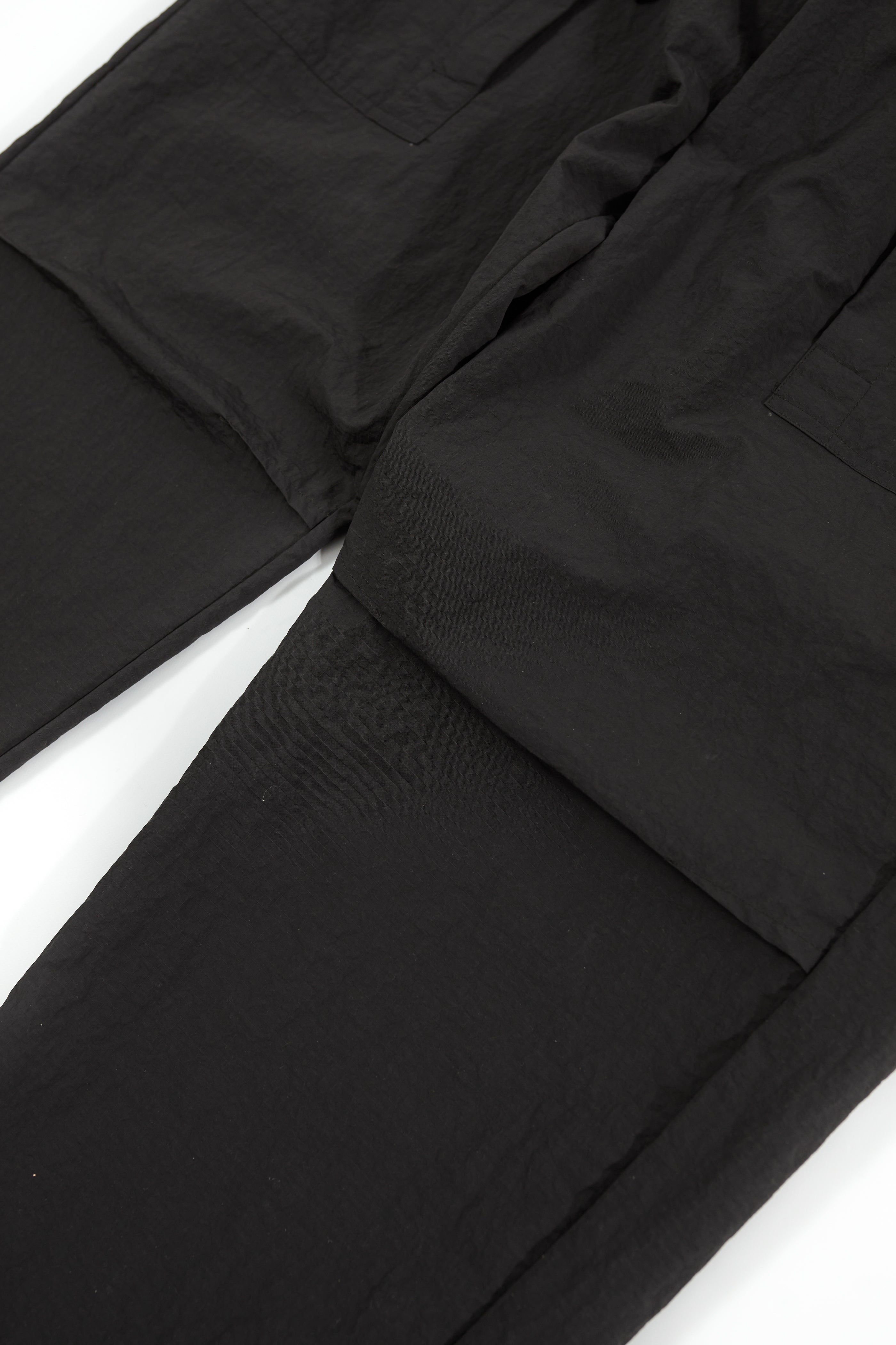 BENNY HIKING PANT - WASHED BLACK MATTE NYLON RIPSTOP