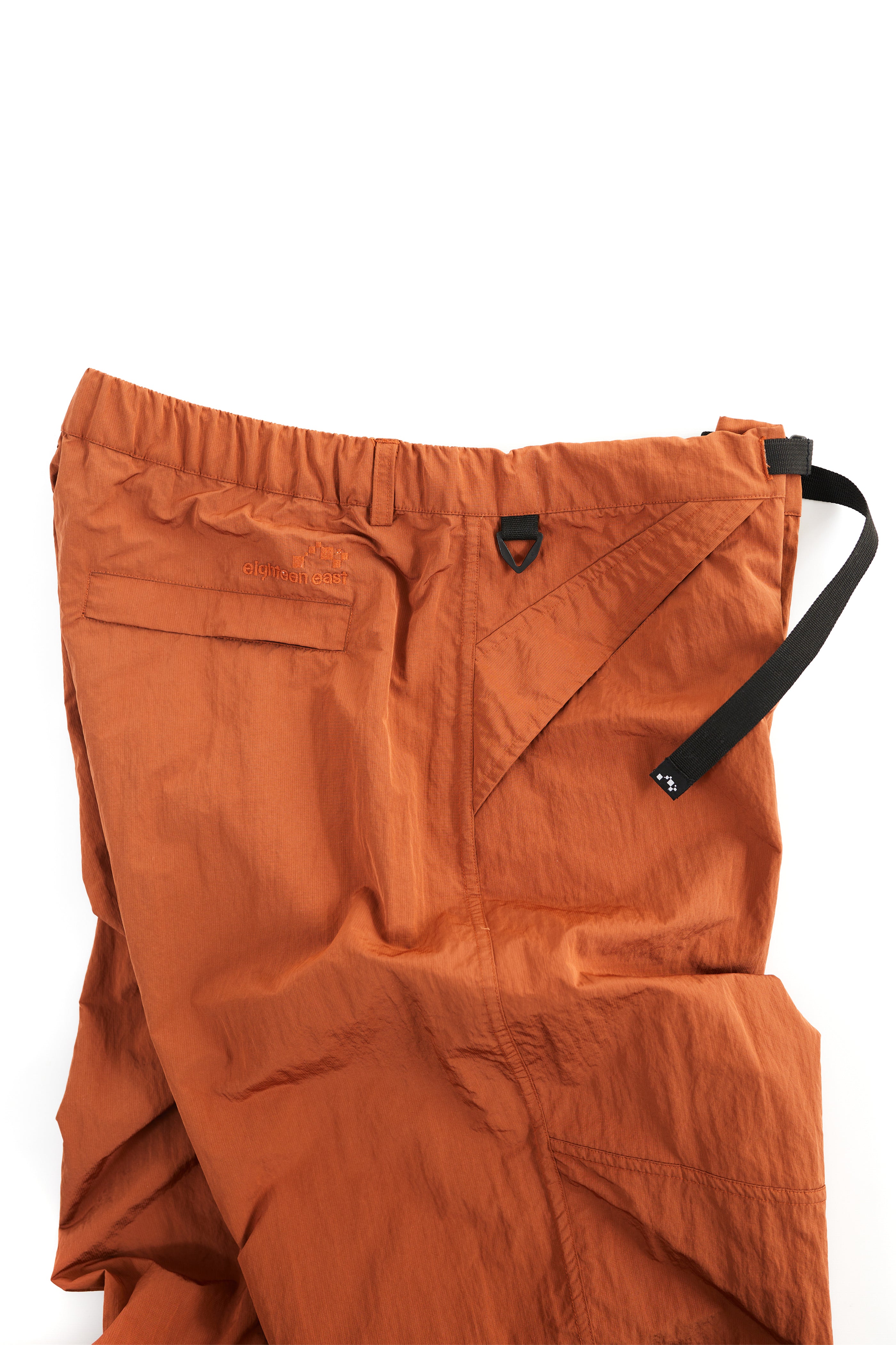 RAINSHADOW OUTDOOR PROTECTION SYSTEM TRAIL PANT - BRICK WATER-REPELLENT MICRO RIPSTOP NYLON