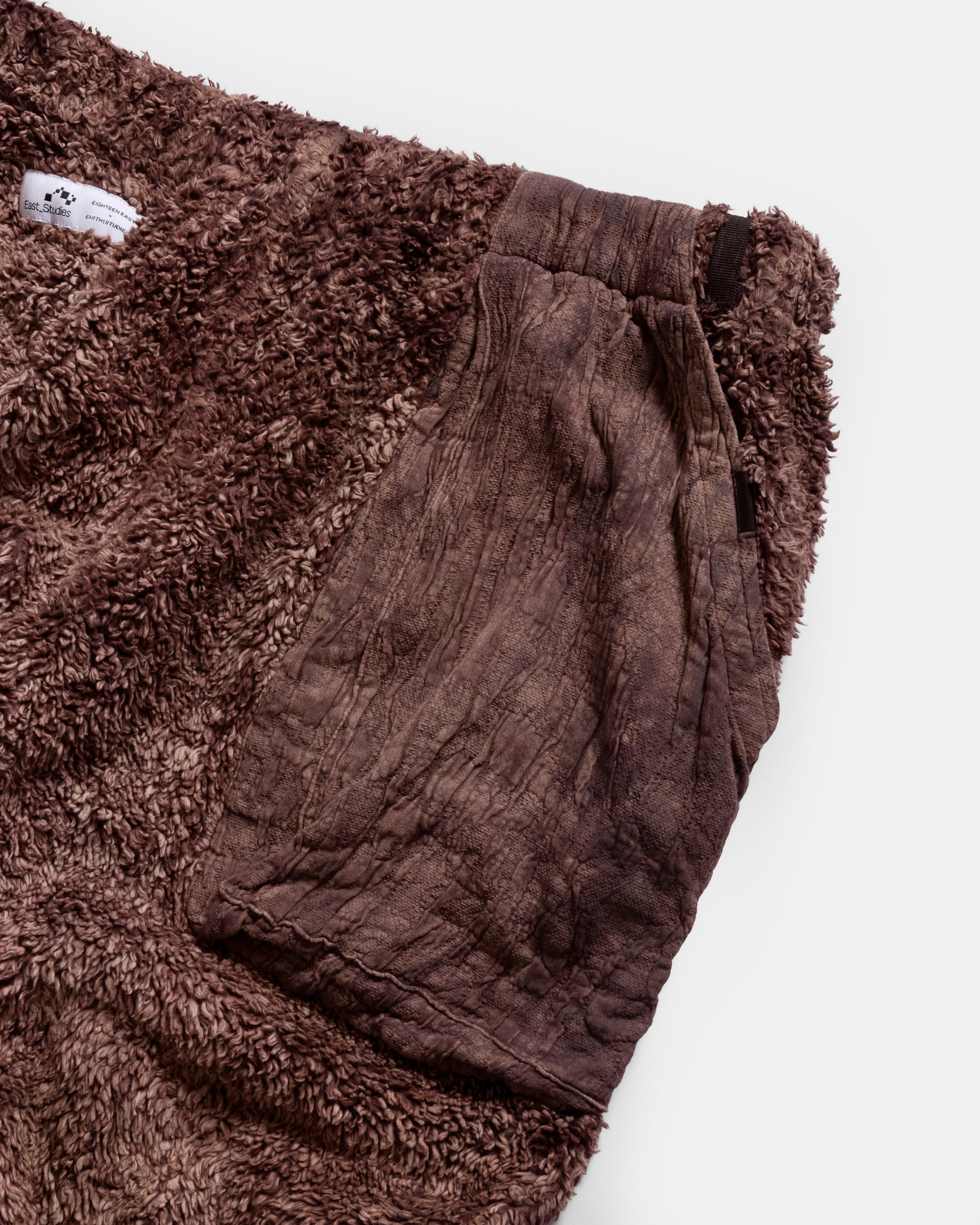 18EAST + Earth\Studies ESCEP BENNY PANT - TERRA DABU DYED ORGANIC COTTON FLEECE