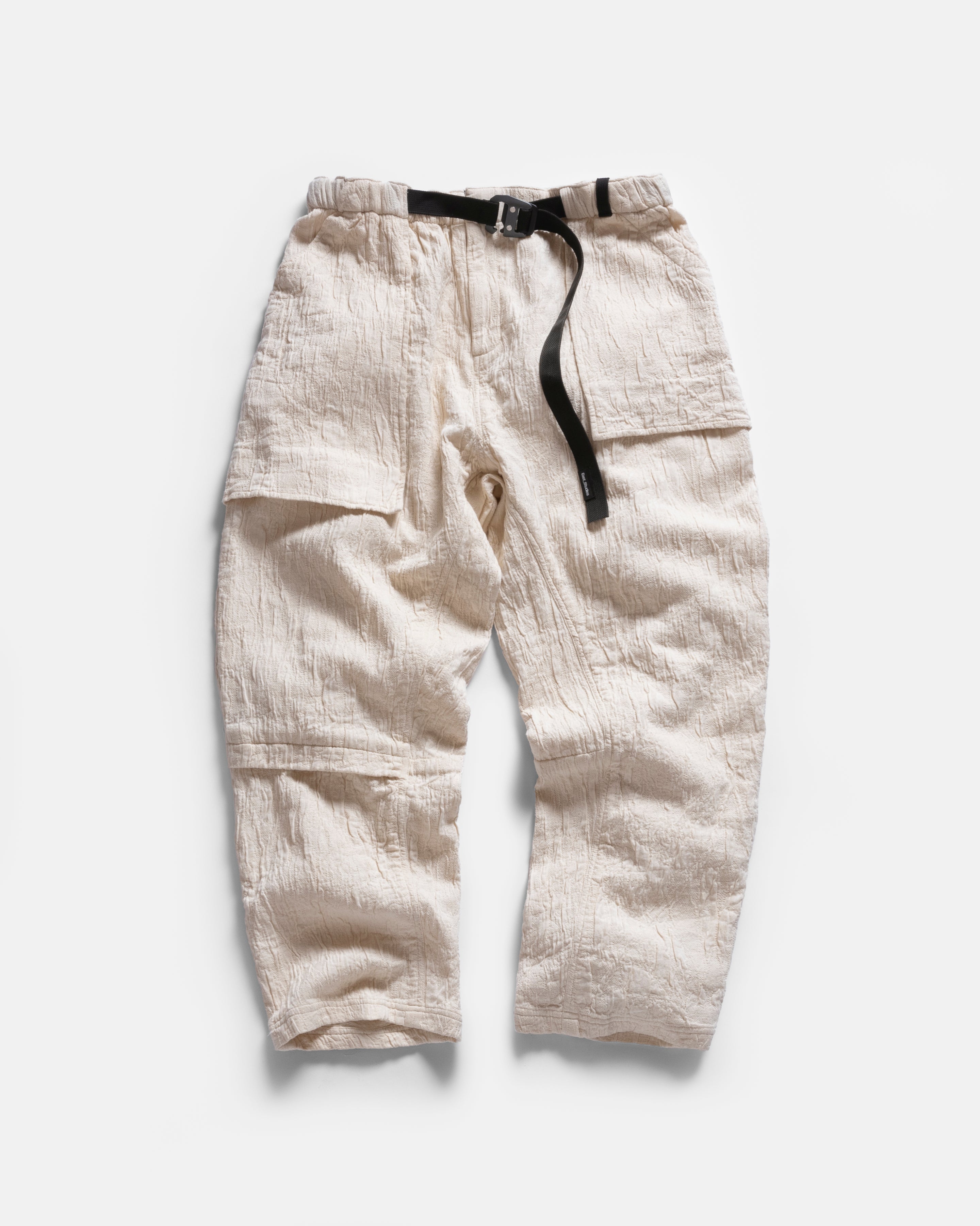 18EAST + Earth\Studies ESCEP MP-103 FIELD PANT - BIRCH “BARK” JACQUARD COTTON