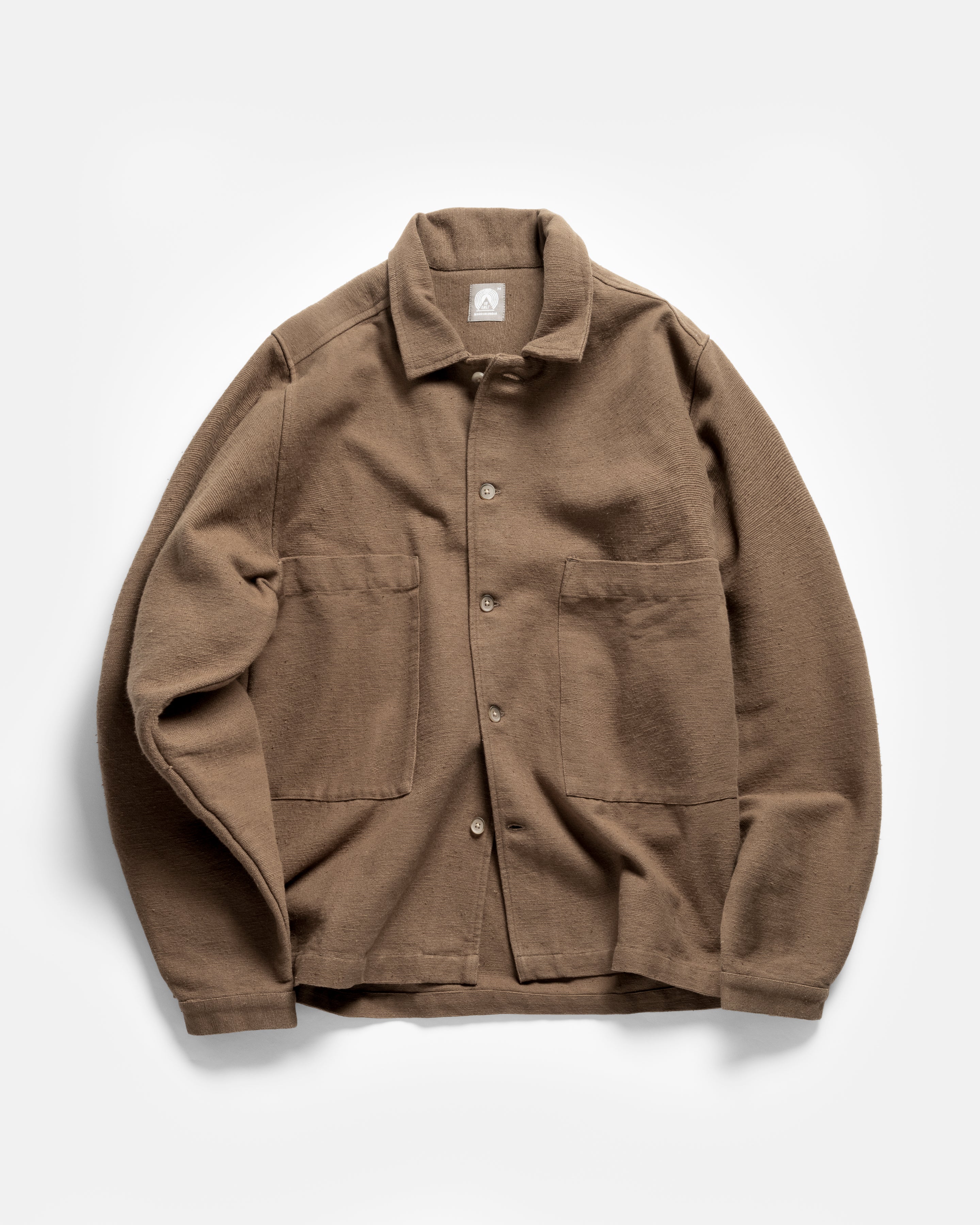 SAM SHIRT JACKET - DESERT PALM HANDSPUN COTTON CANVAS