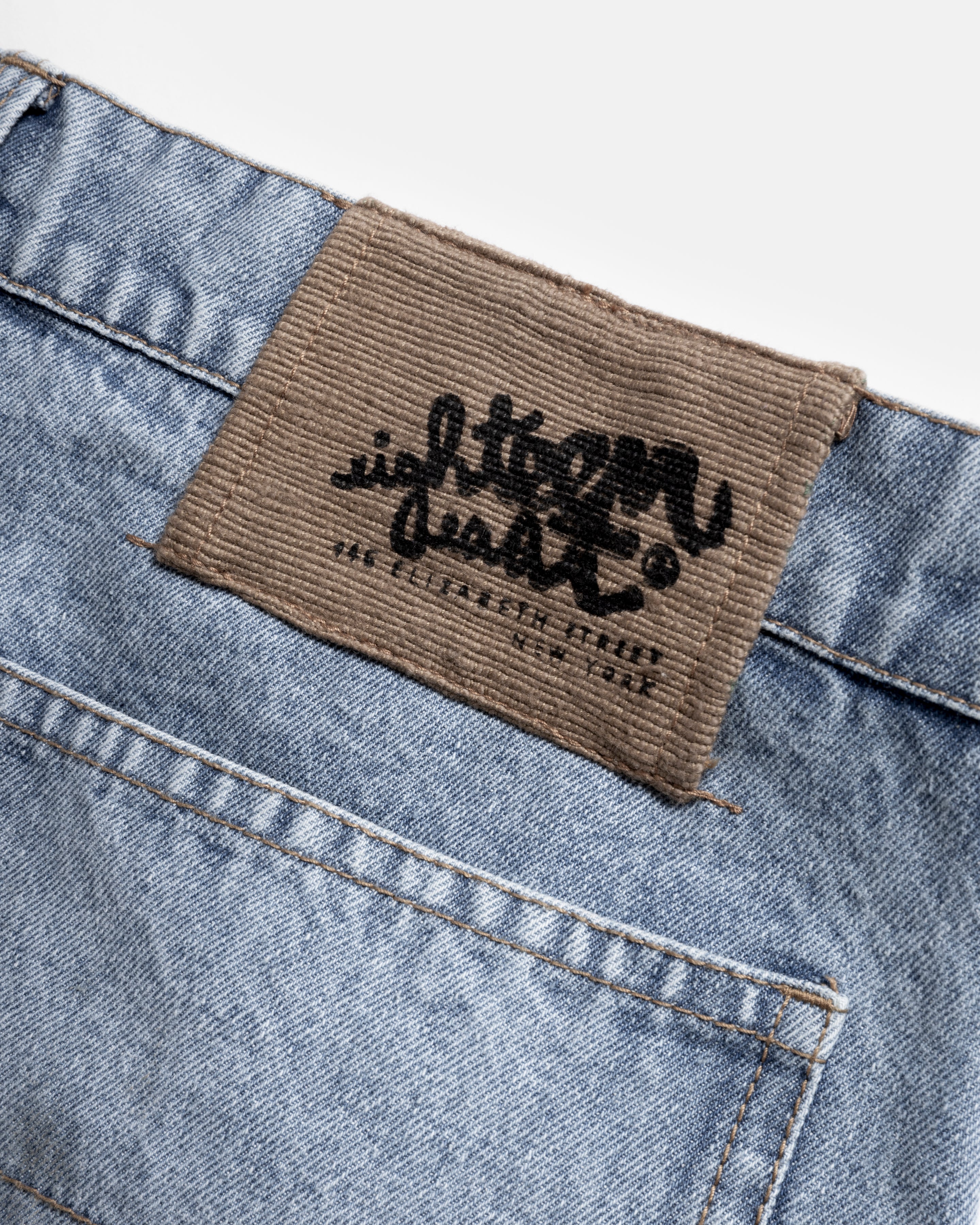 TENNER FIVE POCKET JEANS - 13 oz. WASHED DENIM