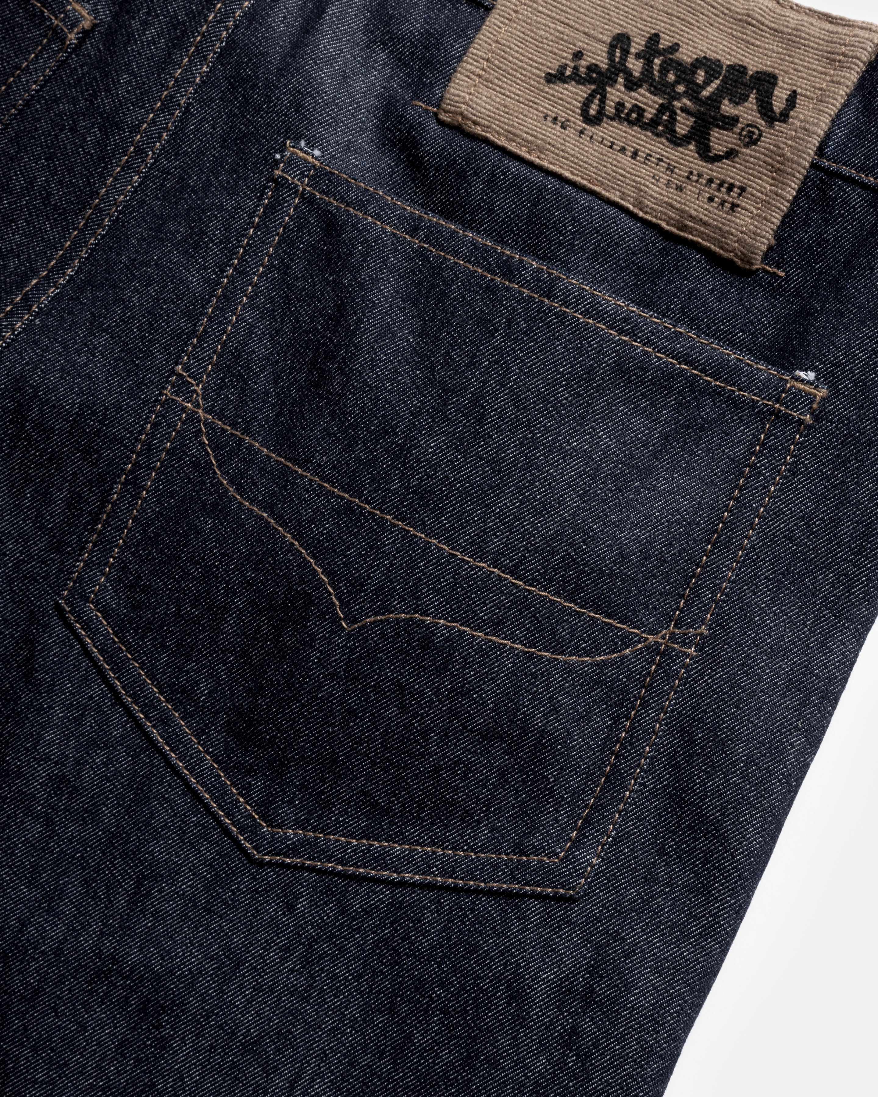 TENNER FIVE POCKET JEANS - 13 oz. RAW DENIM