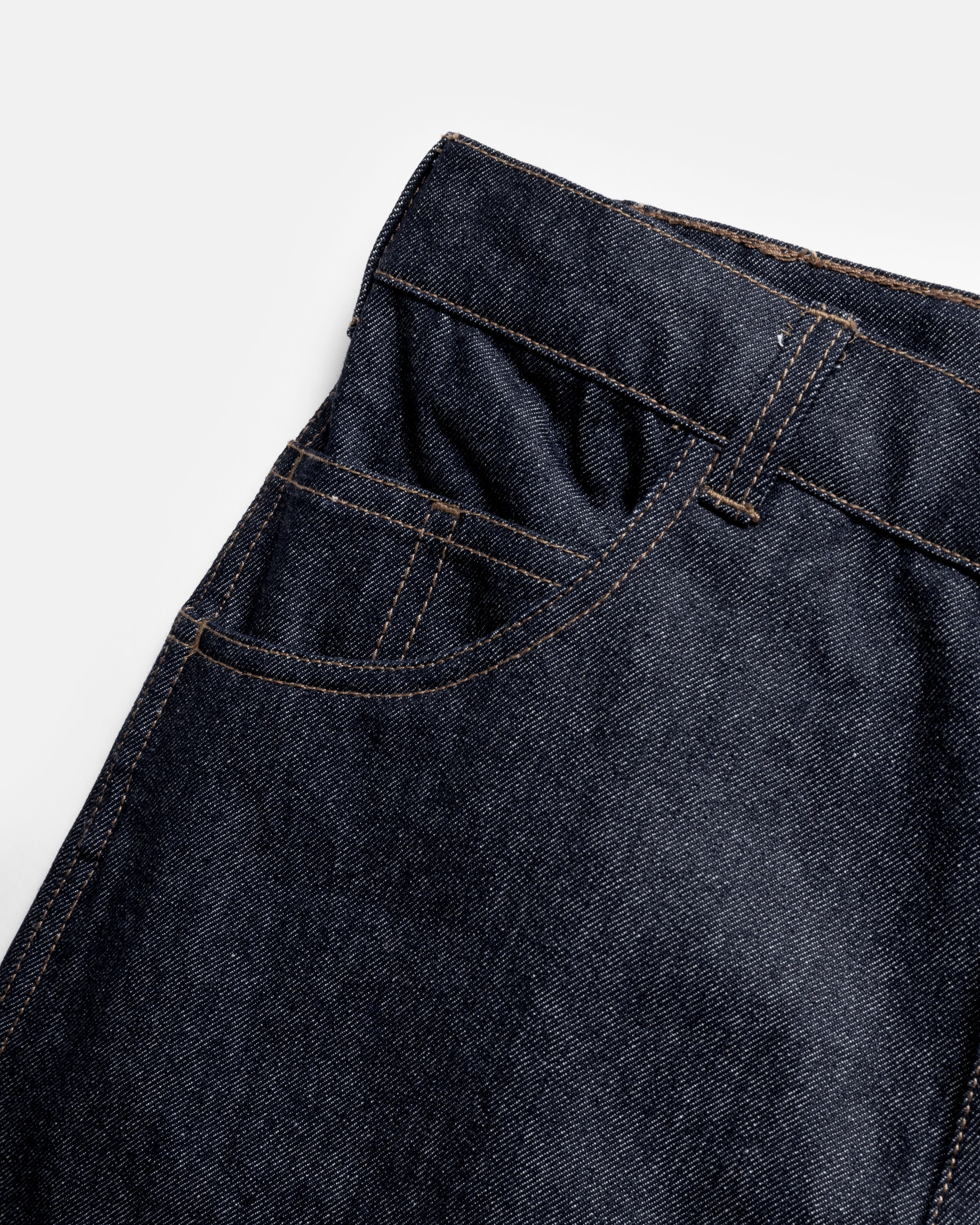 TENNER FIVE POCKET JEANS - 13 oz. RAW DENIM