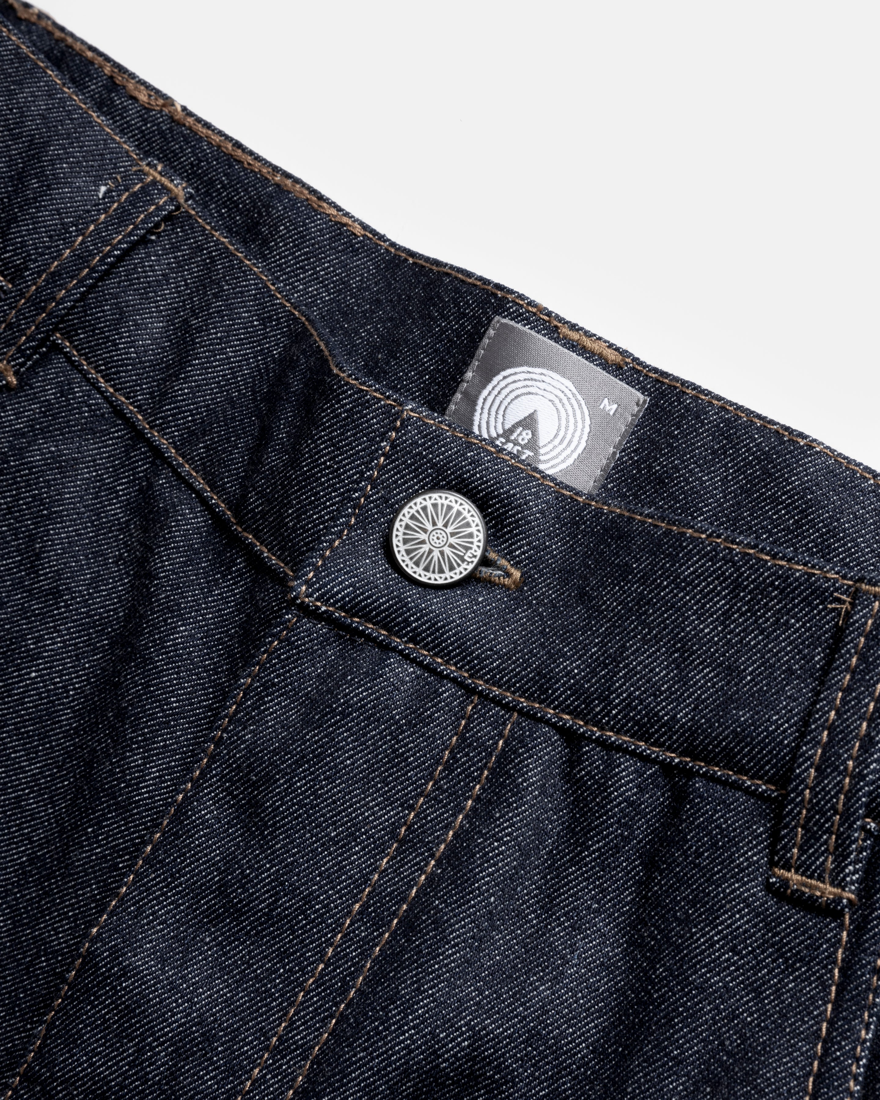 TENNER FIVE POCKET JEANS - 13 oz. RAW DENIM