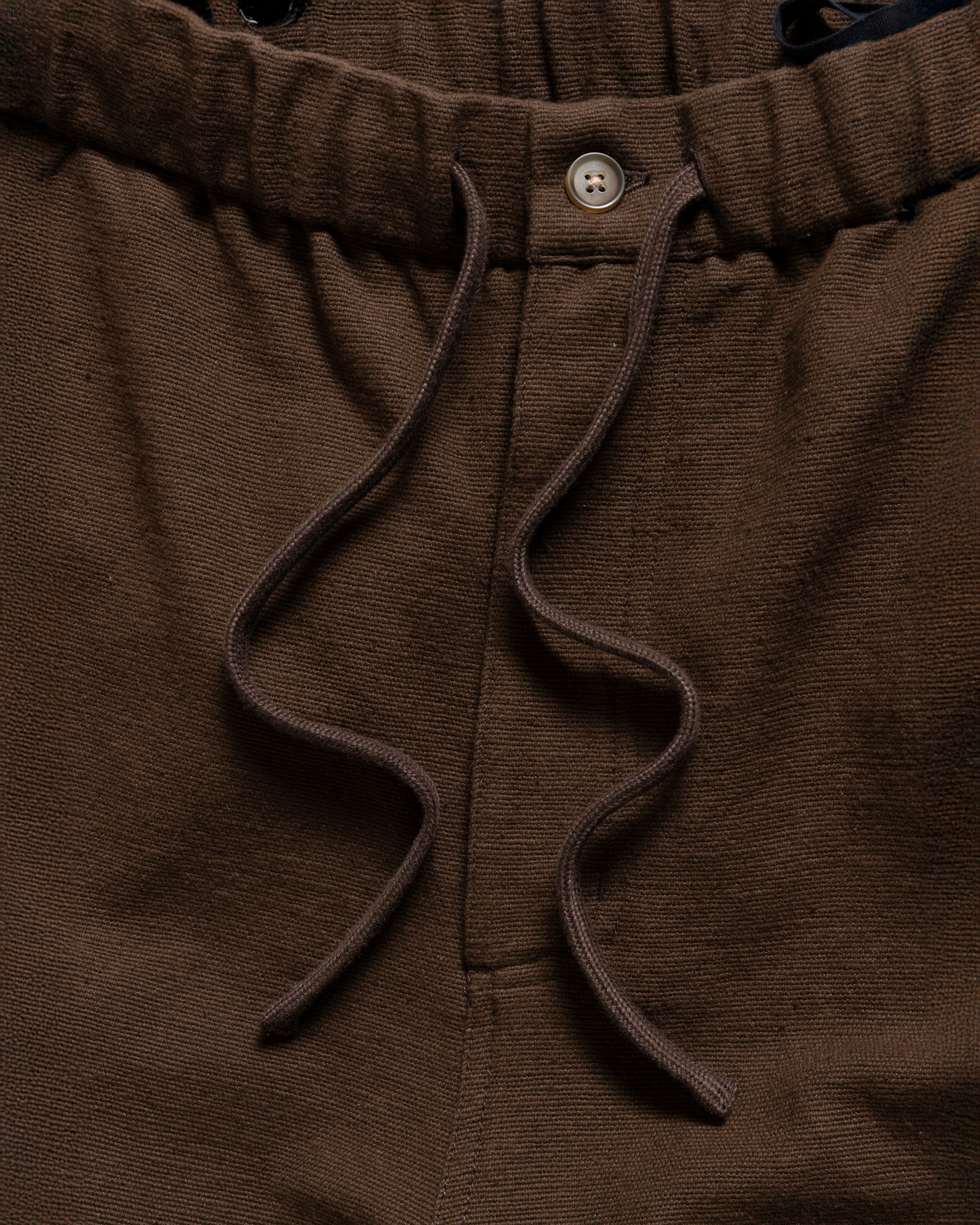 BLEECKER CARGO BALLOON PANT - CACAO KHADI COTTON DUCK