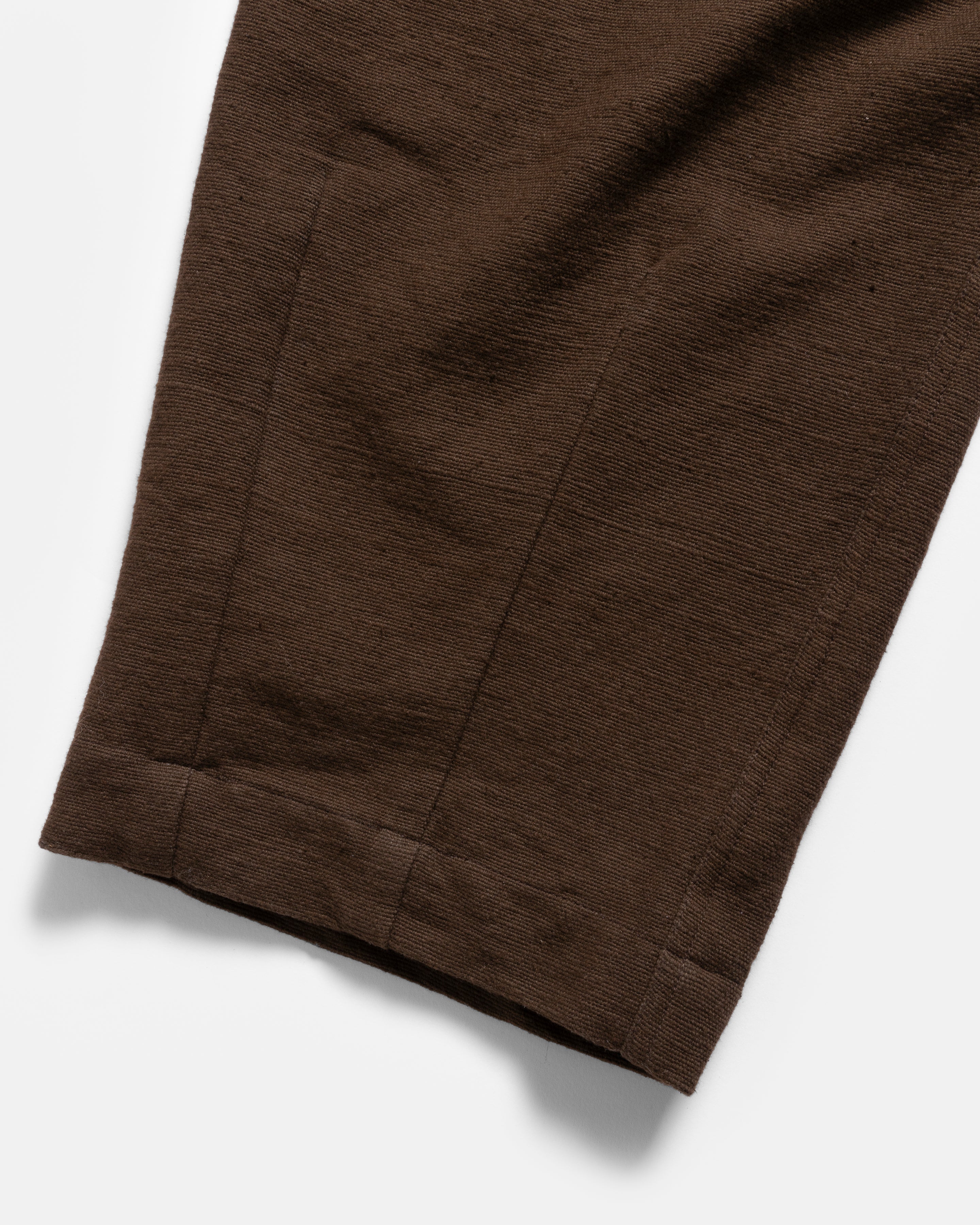 BLEECKER CARGO BALLOON PANT - CACAO KHADI COTTON DUCK