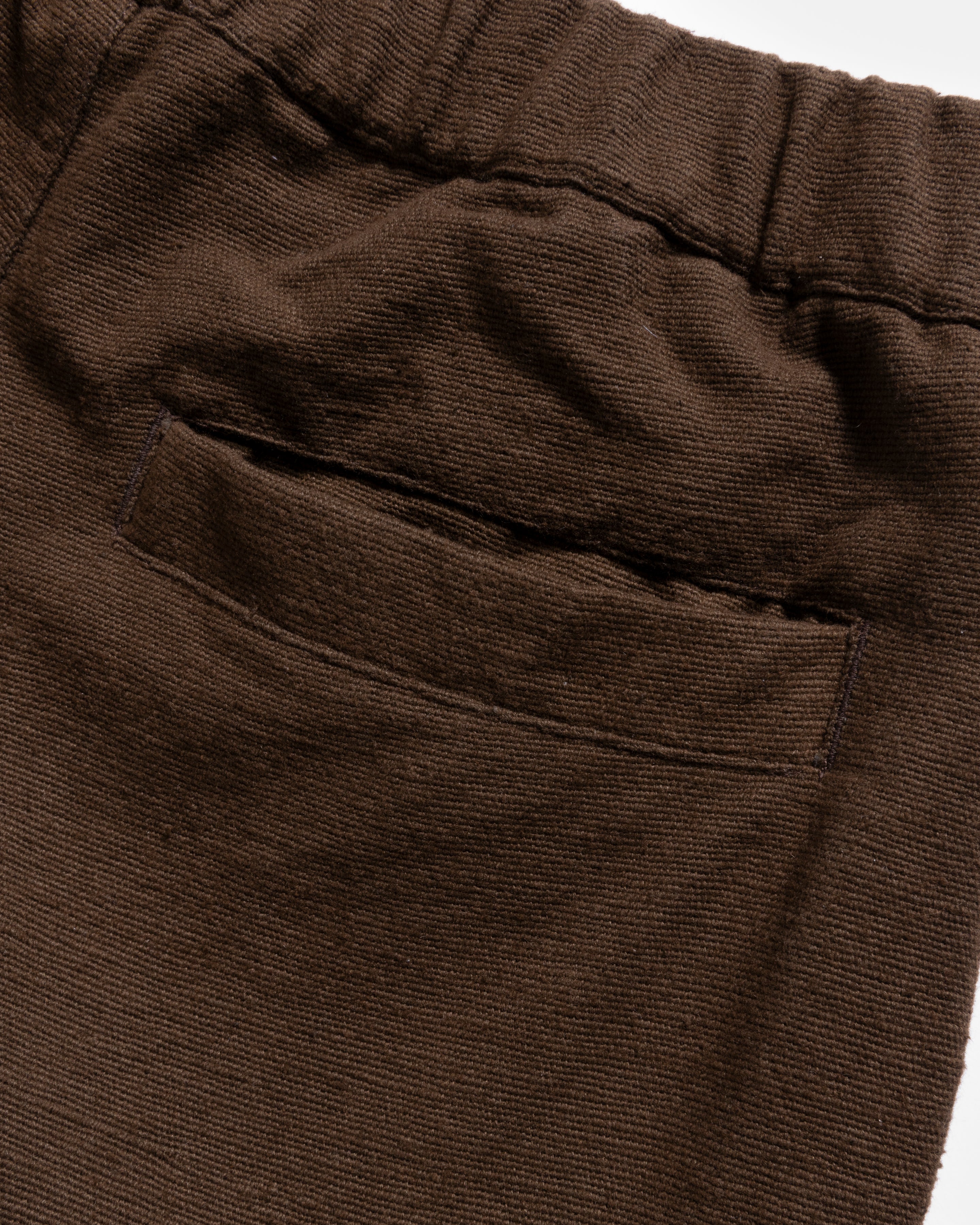 BLEECKER CARGO BALLOON PANT - CACAO KHADI COTTON DUCK