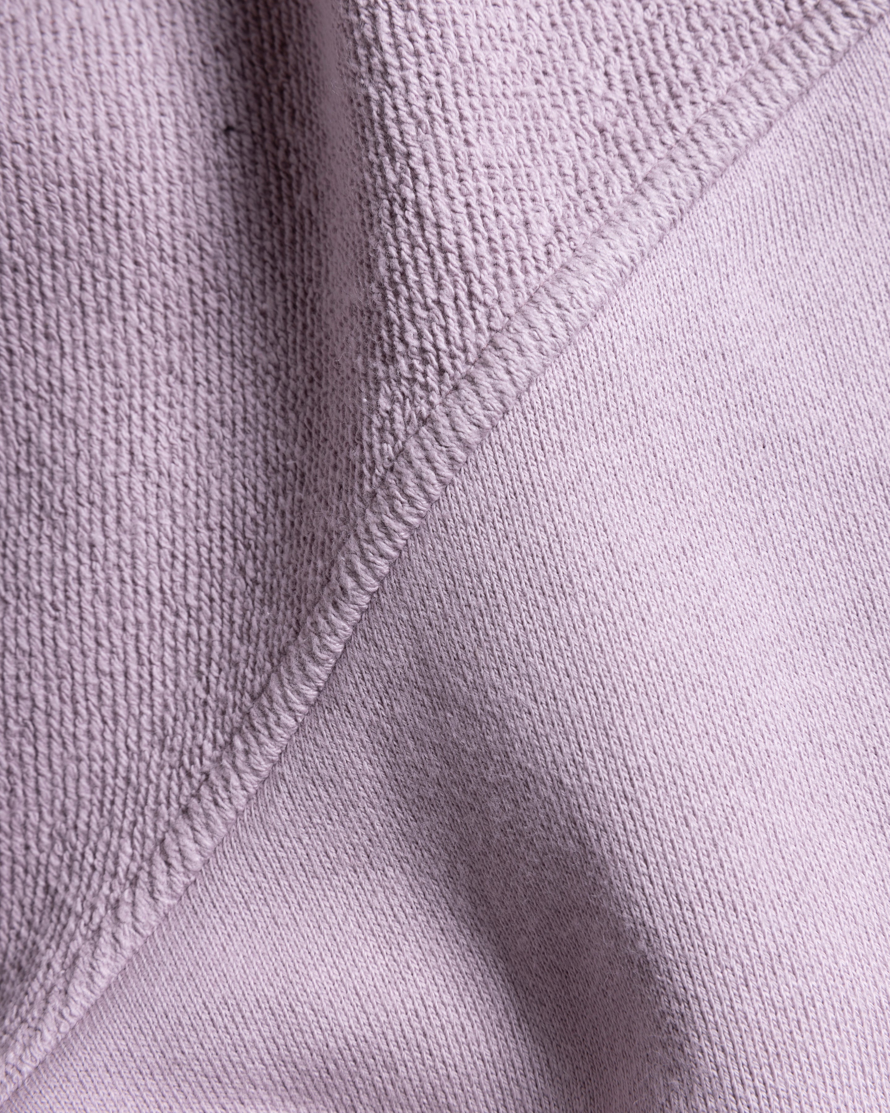 EASTAC HOODED SWEATSHIRT - SUNFADED MAUVE 19oz. ALL COTTON LOOPBACK TERRY FLEECE