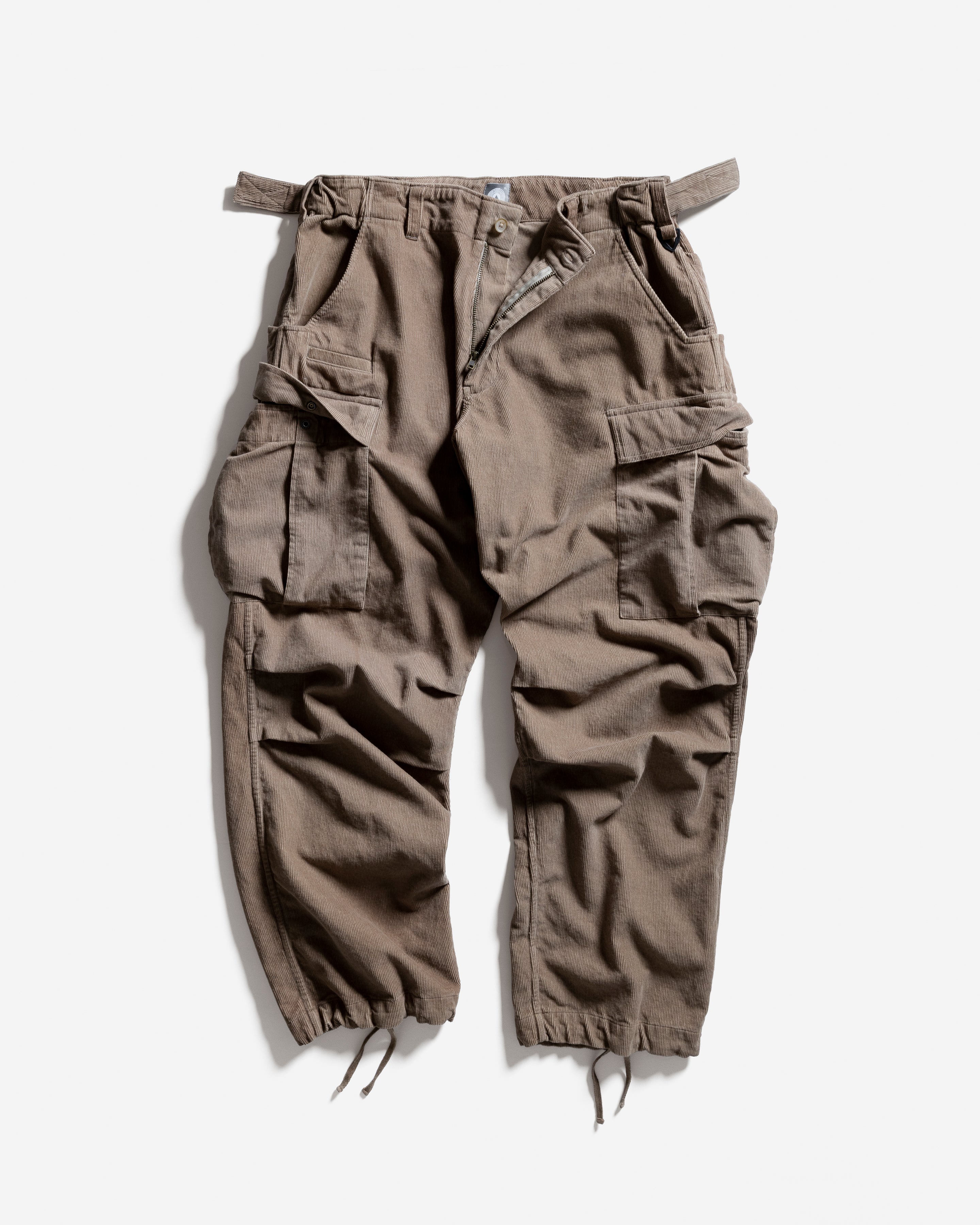 TAC UTILITY CARGO PANT - SANDSTONE COTTON CORDUROY