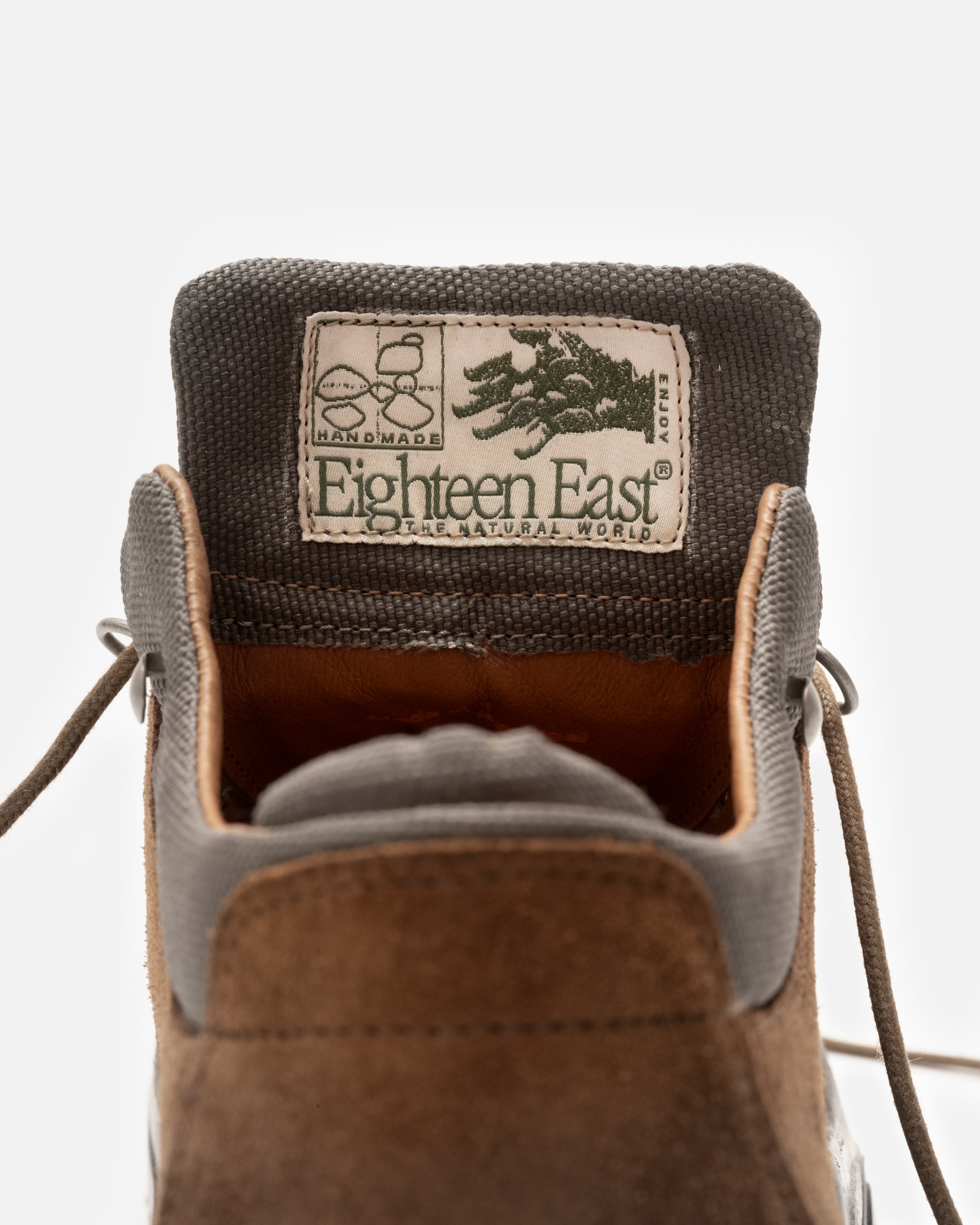 OAKLEDGE HIKER LOW BOOT - ALMOND ITALIAN SUEDE WITH SAGE CORDURA