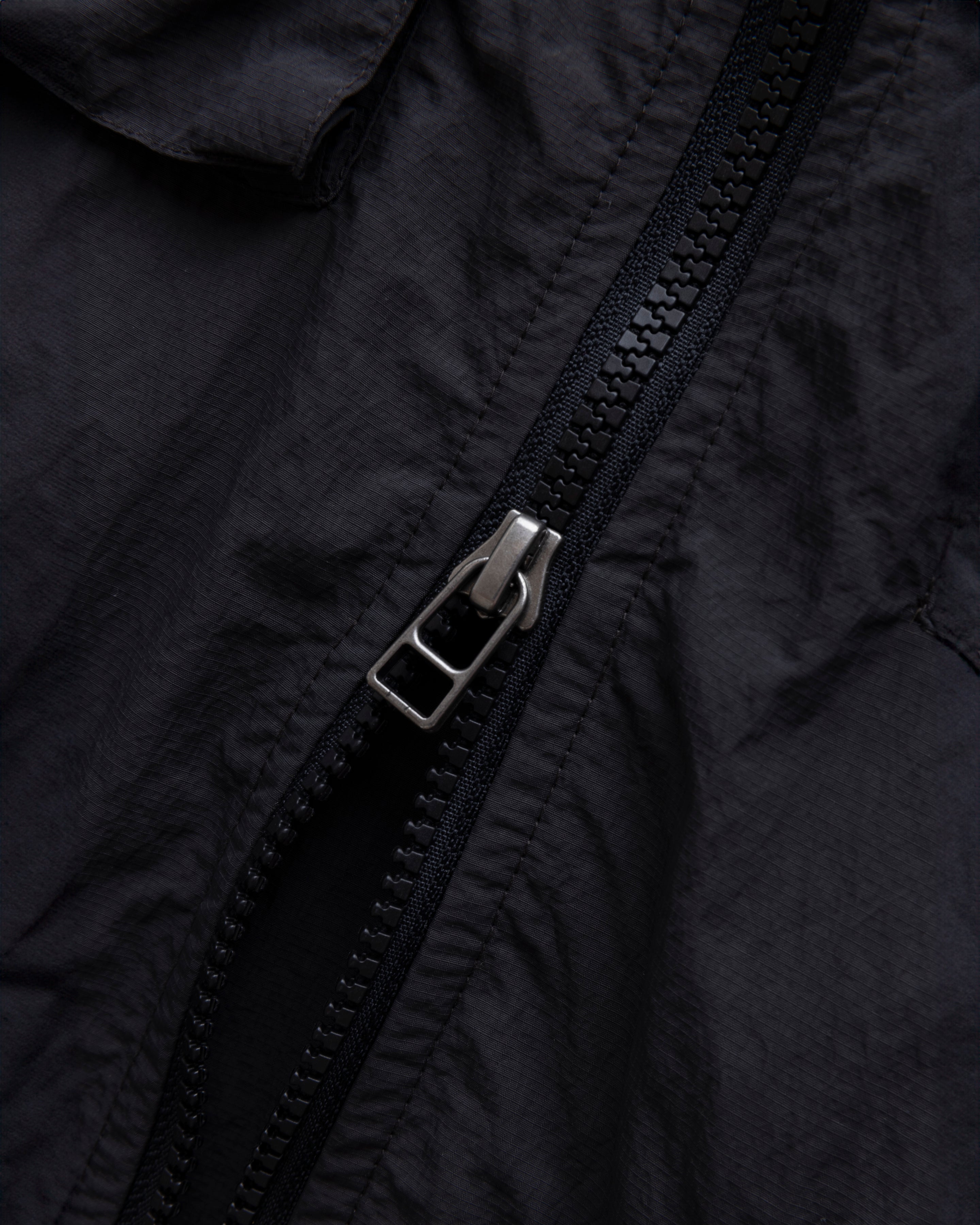 BANKS UTILITY JACKET -  BLACK FEATHERWEIGHT MICRO RIPSTOP NYLON