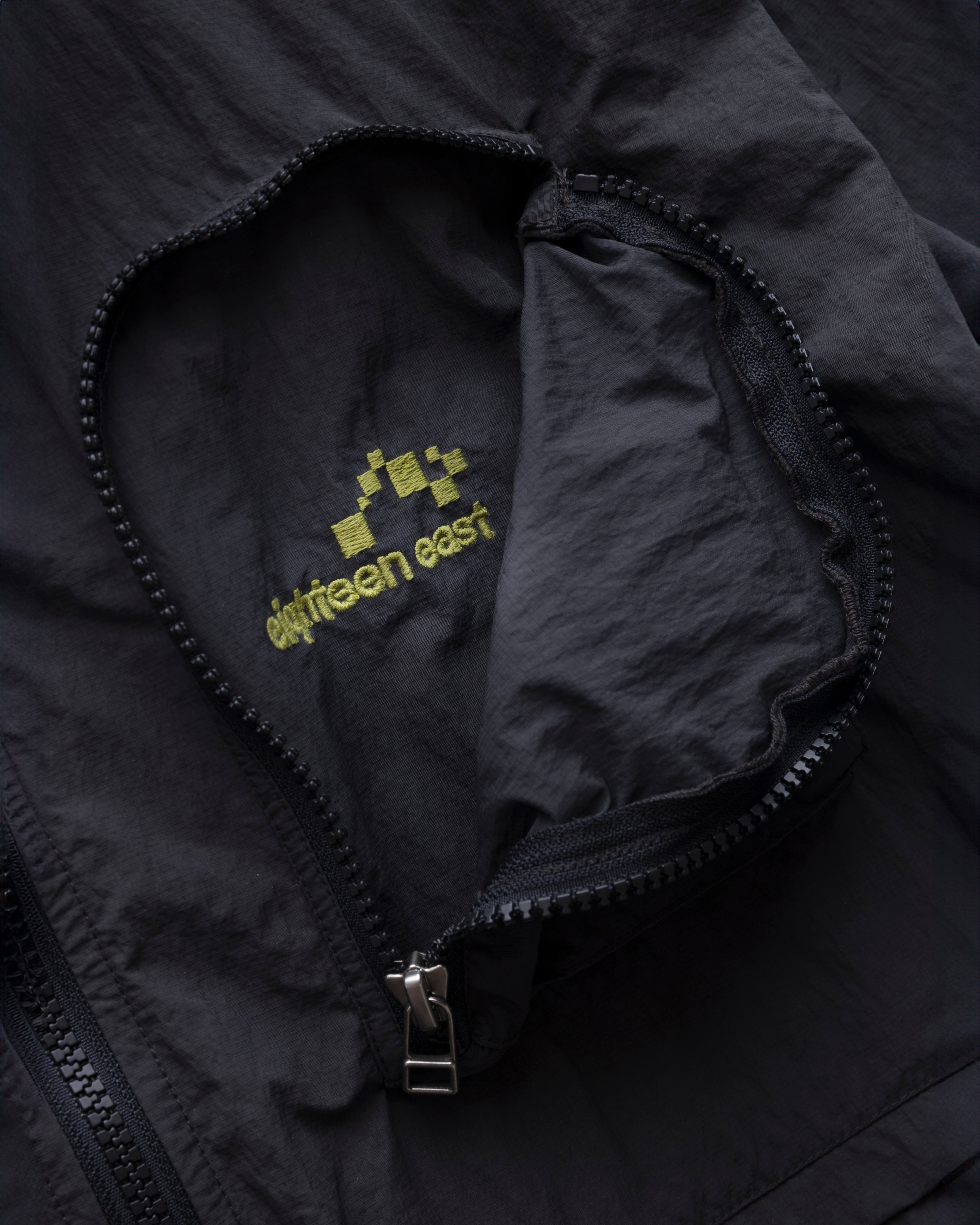 BANKS UTILITY JACKET -  BLACK FEATHERWEIGHT MICRO RIPSTOP NYLON