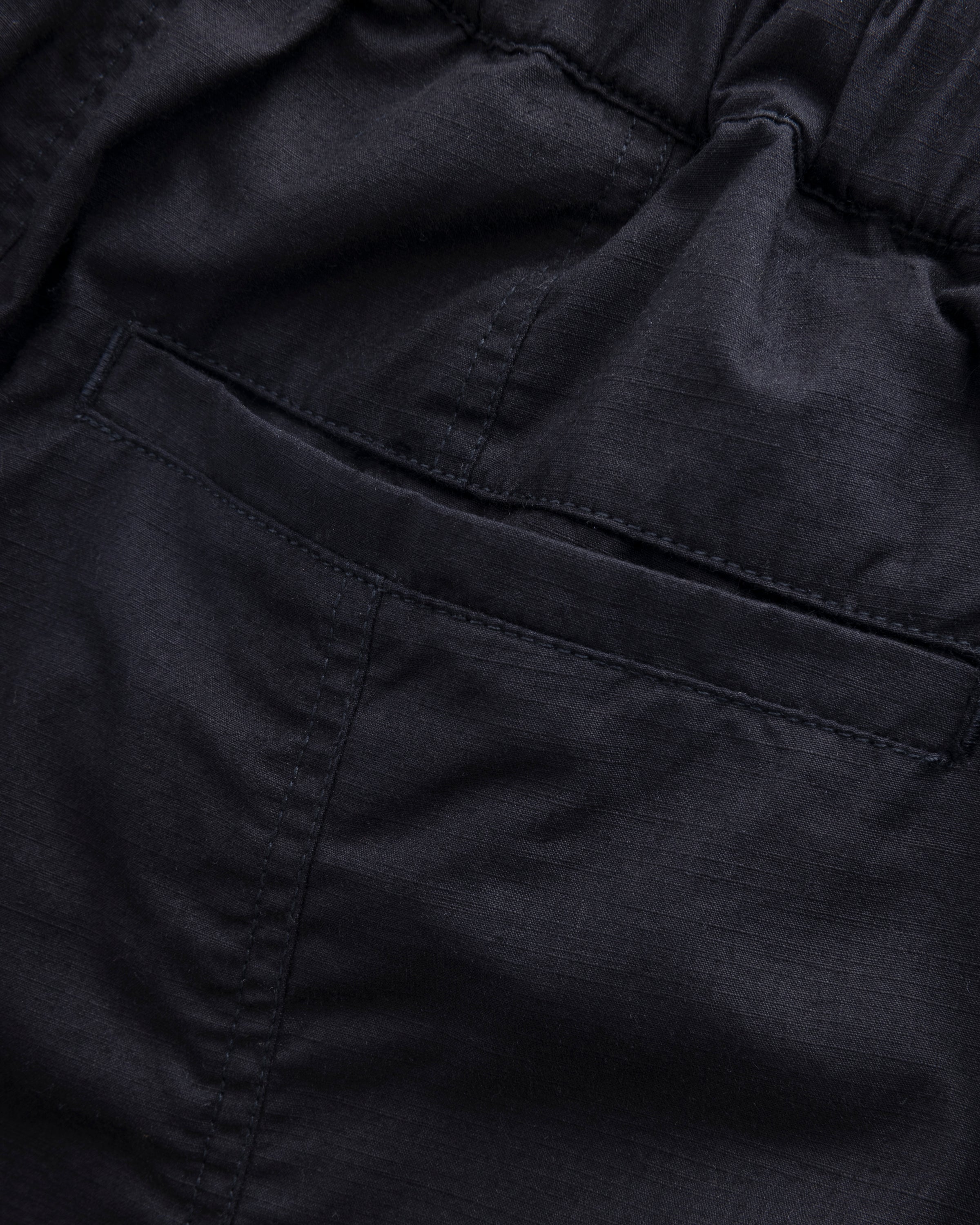 KADEN BALLOON PANT - BLACK COTTON MICRO RIPSTOP