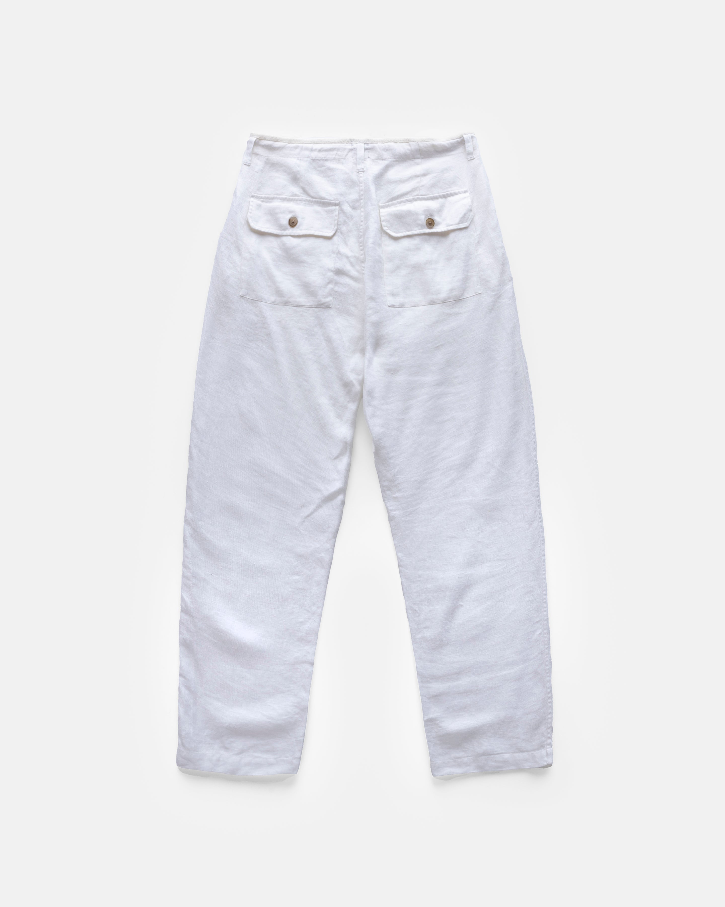 SHELTER PANT - UNDYED LINEN TWILL