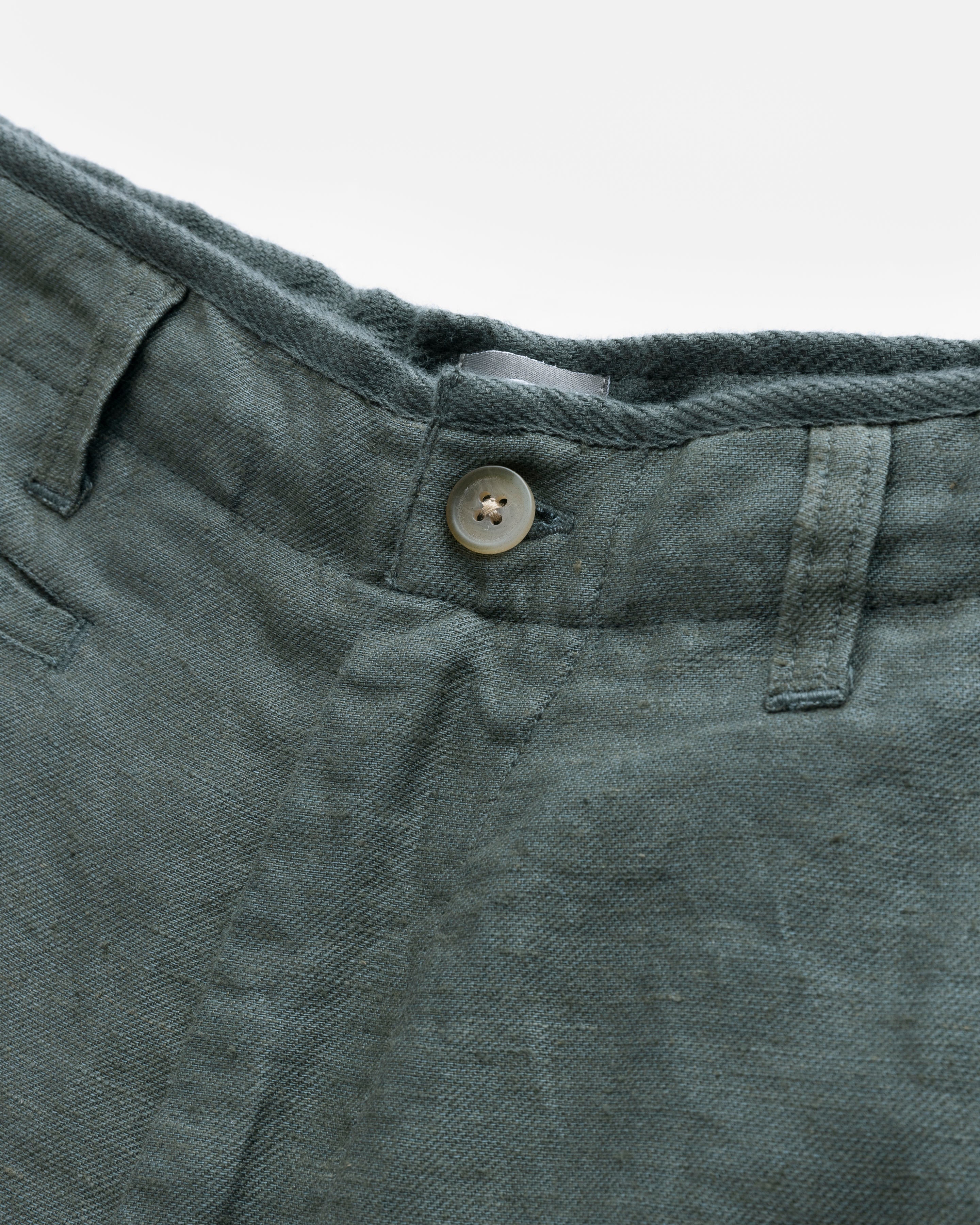 SHELTER PANT - SAGE GREEN LINEN TWILL