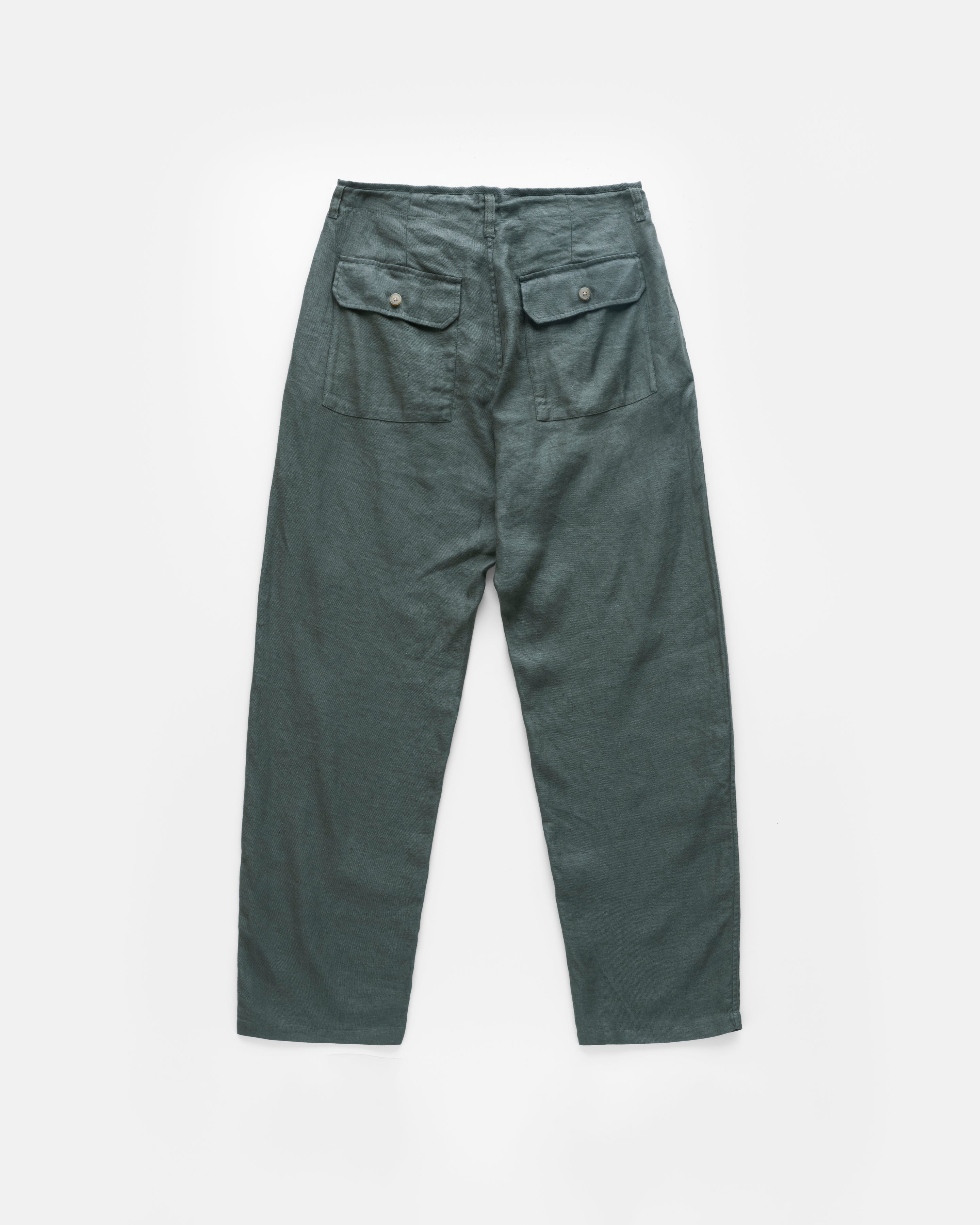 SHELTER PANT - SAGE GREEN LINEN TWILL