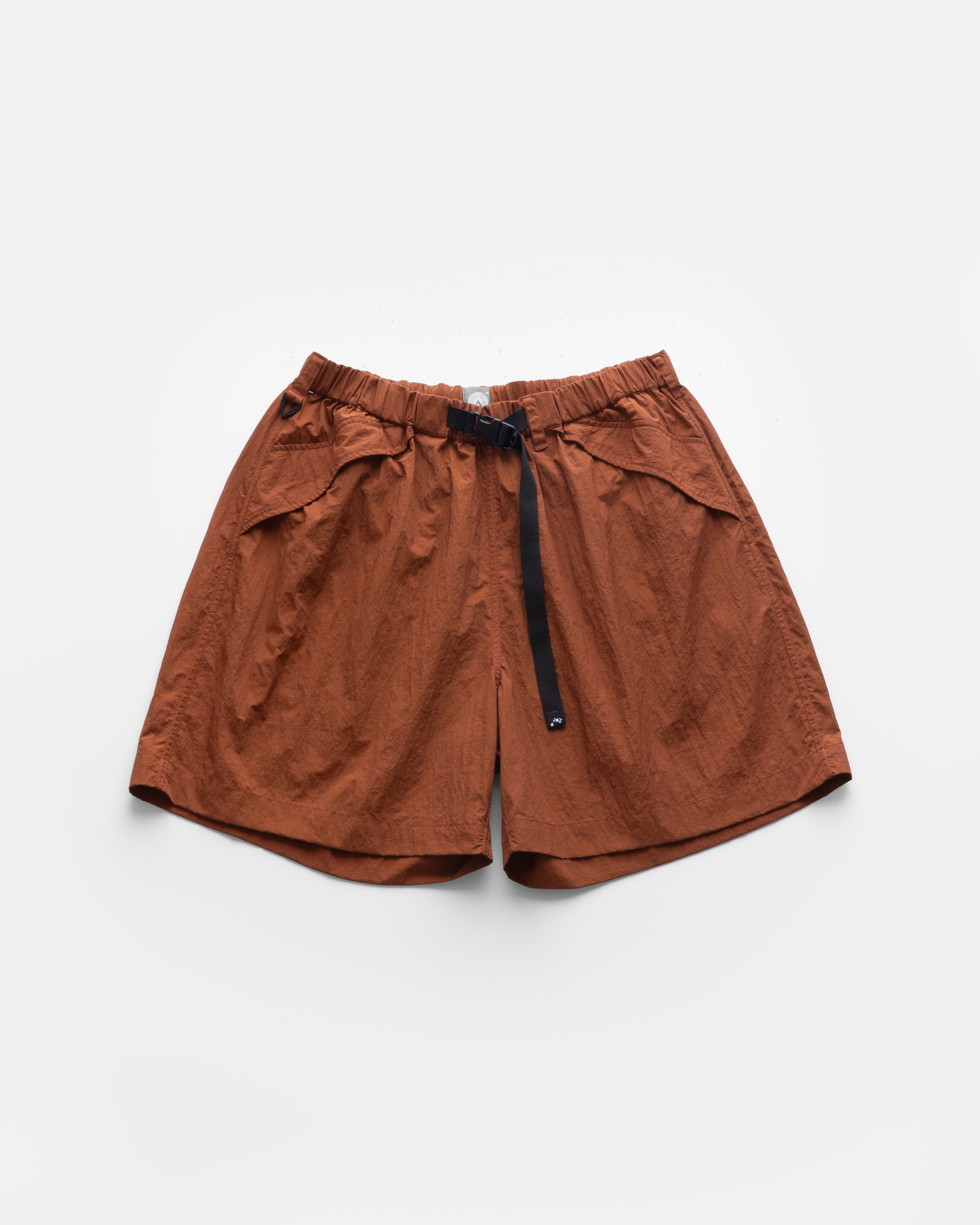 WARREN TREK SHORTS - RED CLAY FEATHERWEIGHT MICRO RIPSTOP NYLON