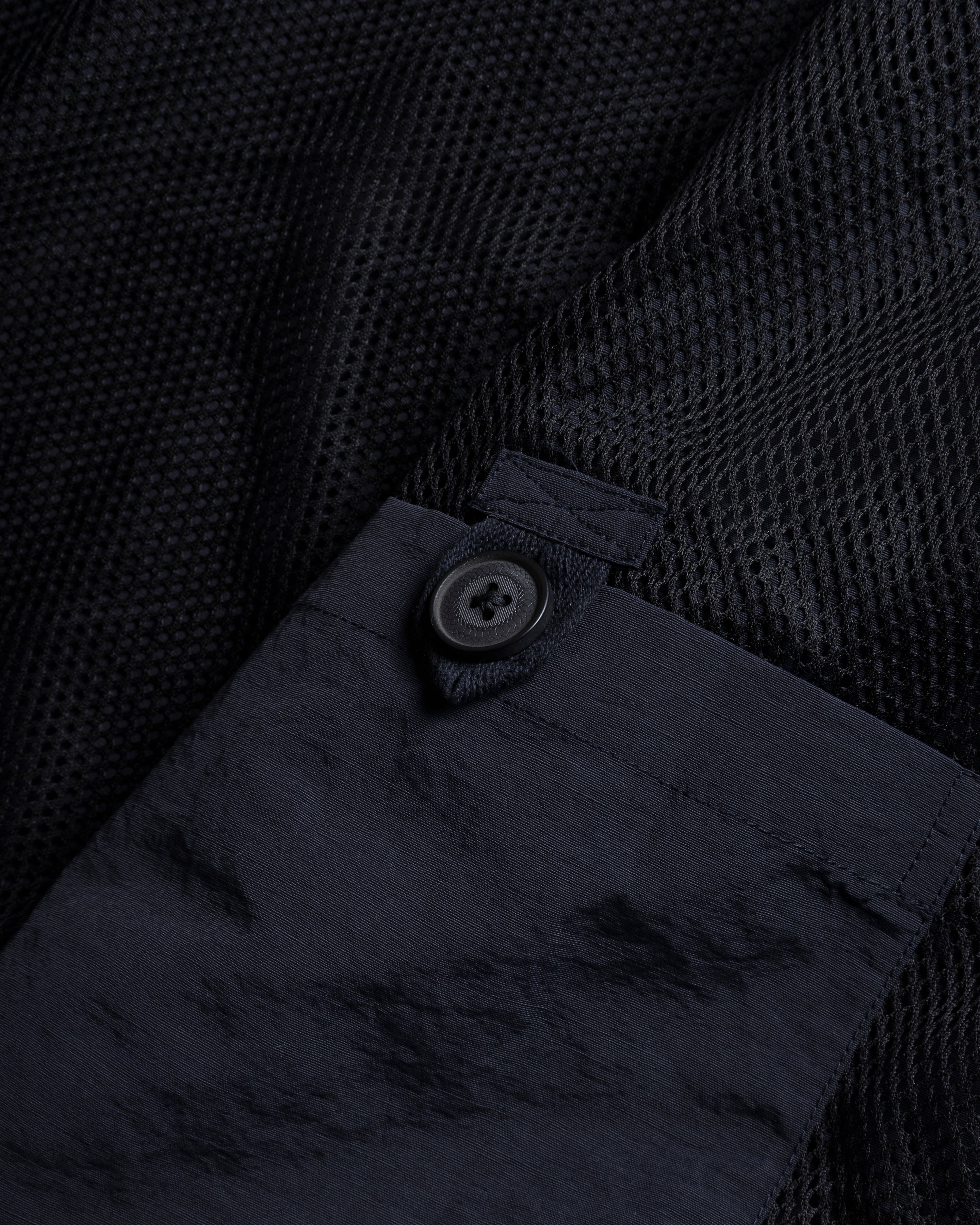 ATLAS HOODED SHELL - MIDNIGHT NAVY WATER-REPELLENT NYLON TASLAN