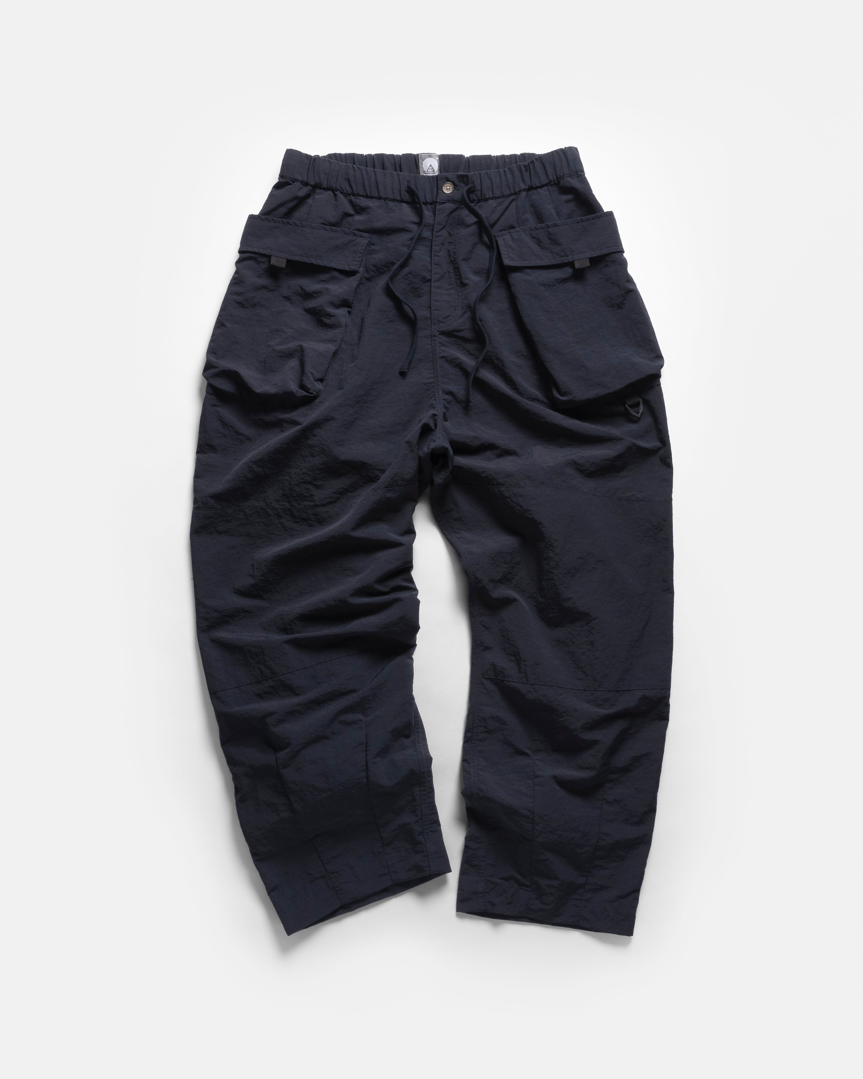 VETTI BALLOON PANT - MIDNIGHT NAVY WATER-REPELLENT NYLON TASLAN