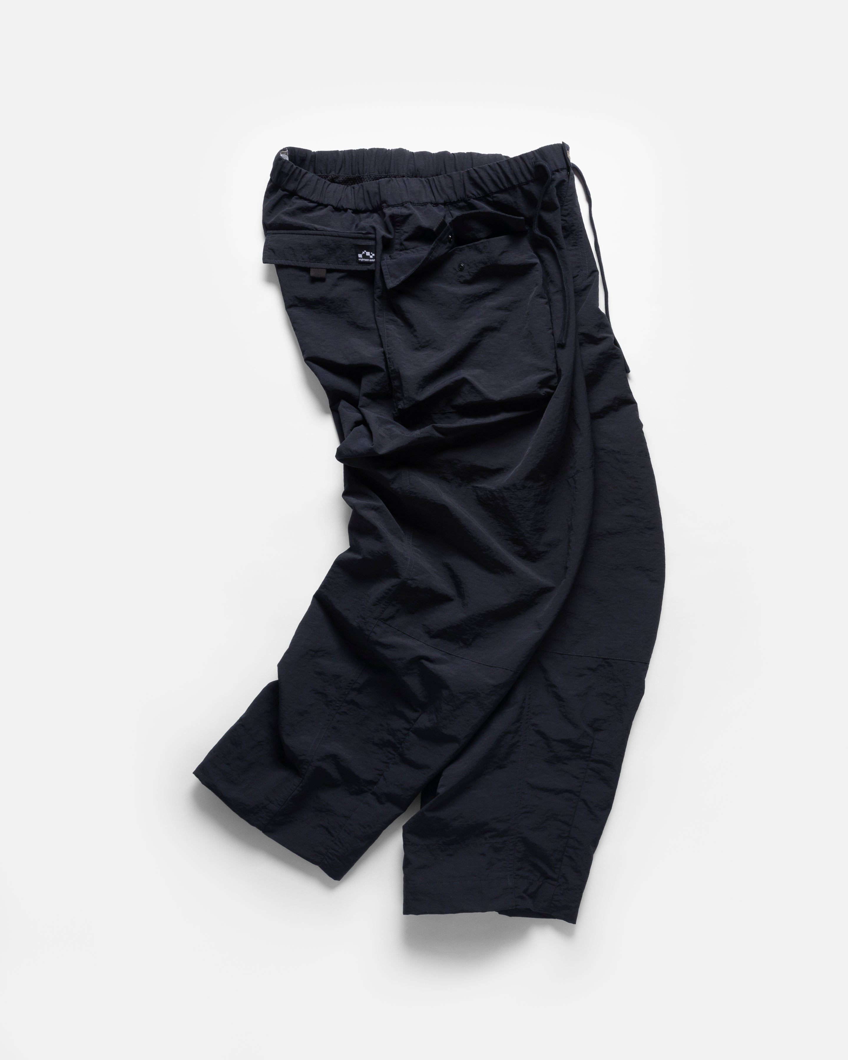 VETTI BALLOON PANT - MIDNIGHT NAVY WATER-REPELLENT NYLON TASLAN