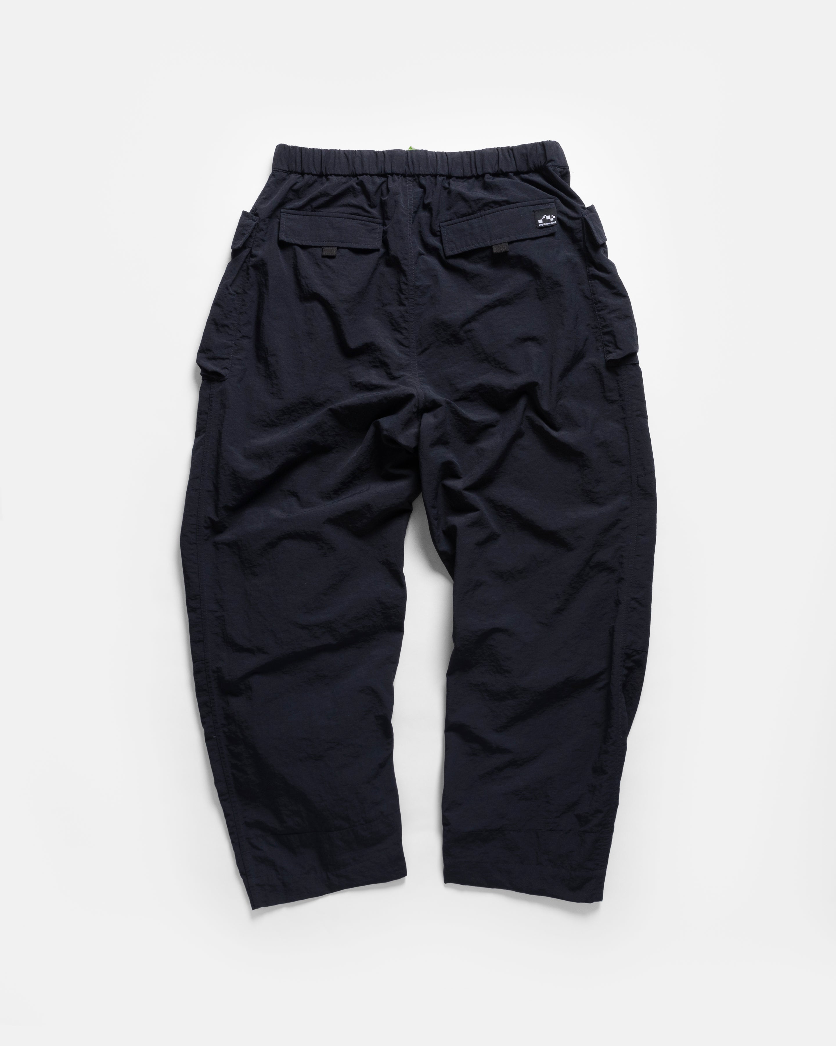 VETTI BALLOON PANT - MIDNIGHT NAVY WATER-REPELLENT NYLON TASLAN