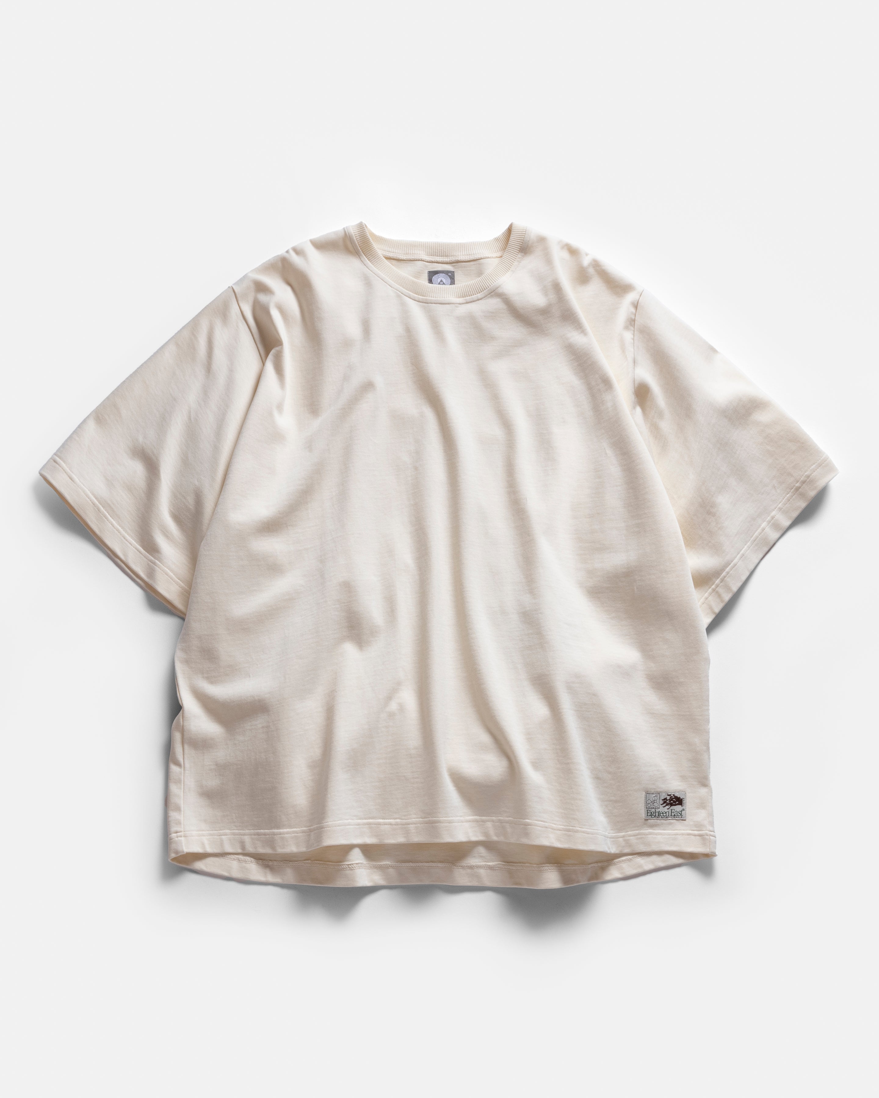 GRAHAME BIG TEE - SALT HEAVYWEIGHT COTTON JERSEY