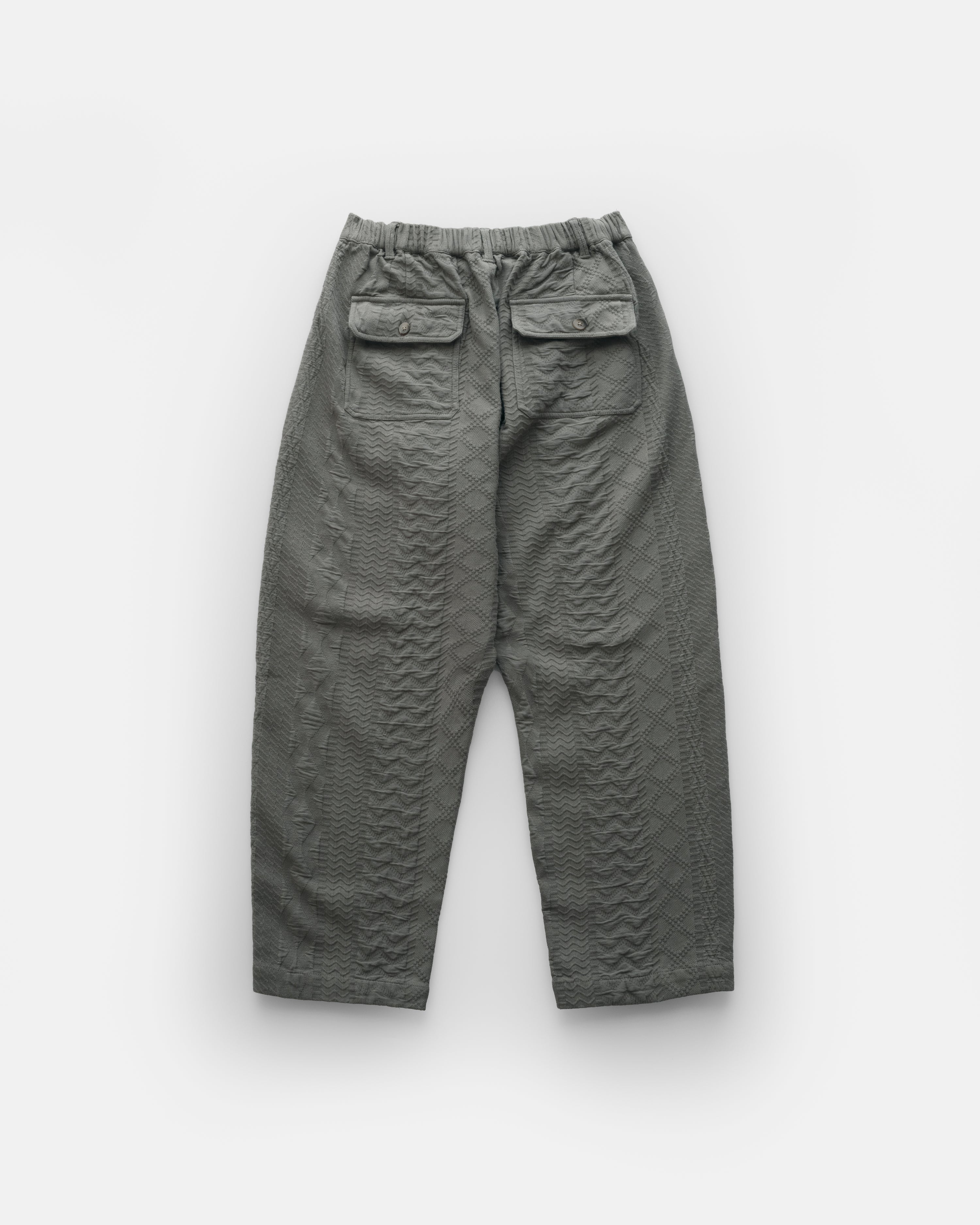ROY BAKER PANT - MULLED BASIL DOUBLE WEAVE COTTON