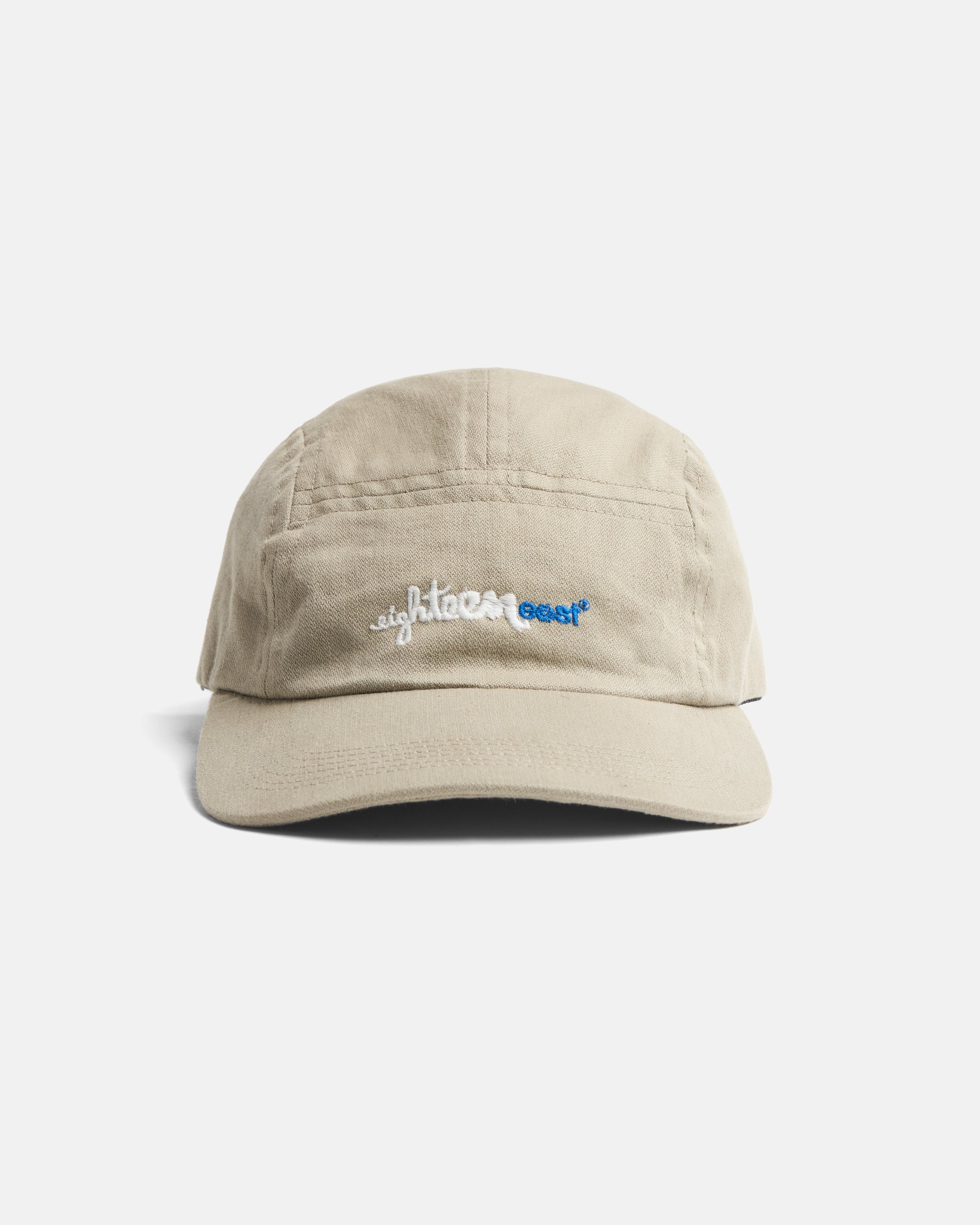 ACTIVE EIGHTEEN SUMMIT 5 PANEL HAT - FADED KHAKI COTTON BARLEYCORN