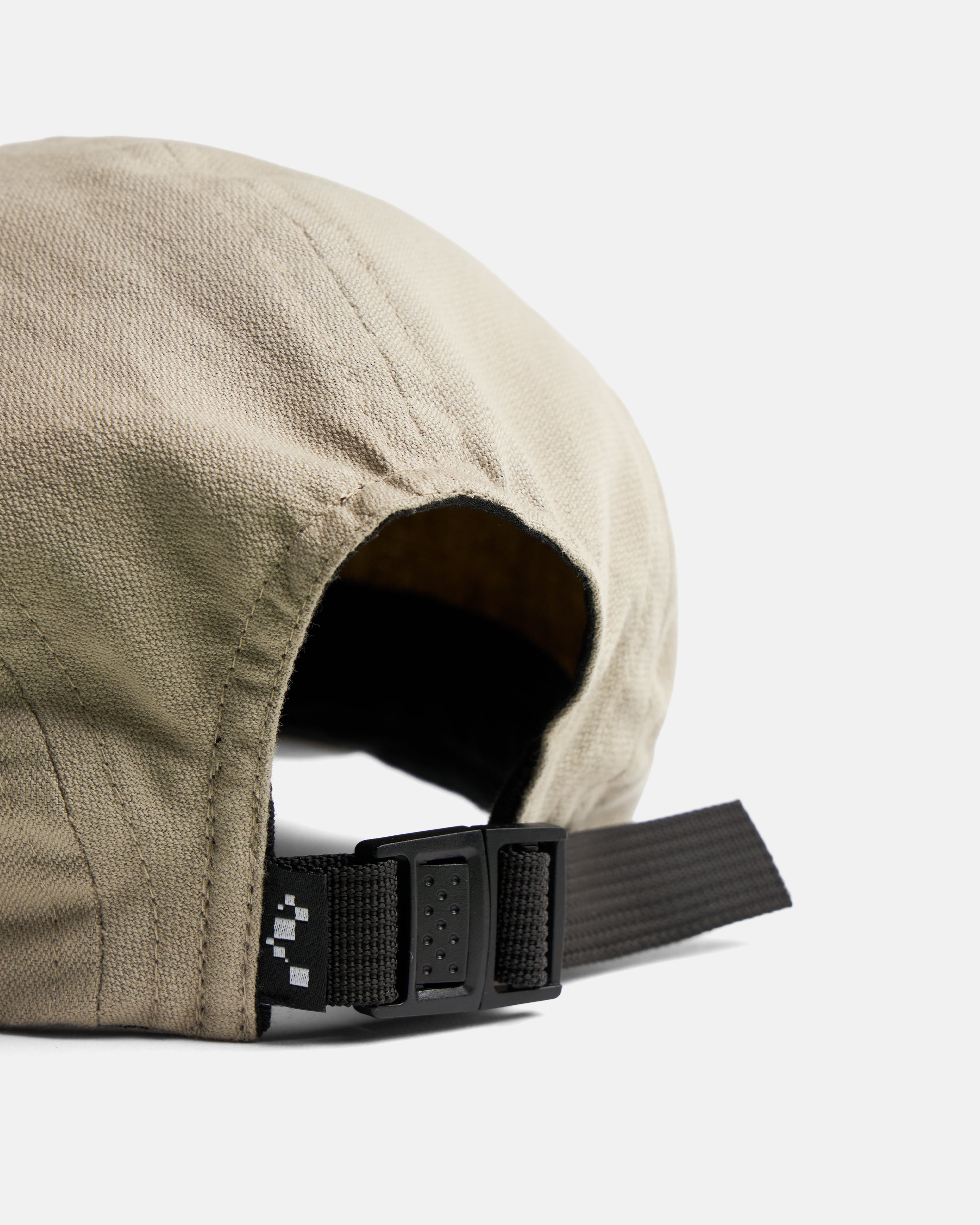 ACTIVE EIGHTEEN SUMMIT 5 PANEL HAT - FADED KHAKI COTTON BARLEYCORN