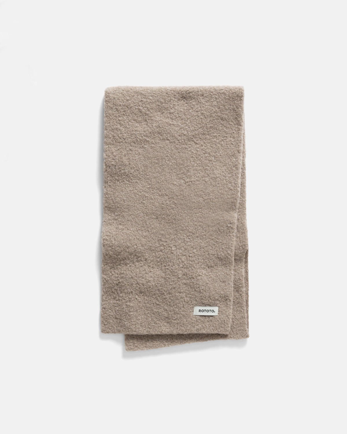 ROTOTO ALPACA BOUCLE SHORT MUFFLER - GRAYGE