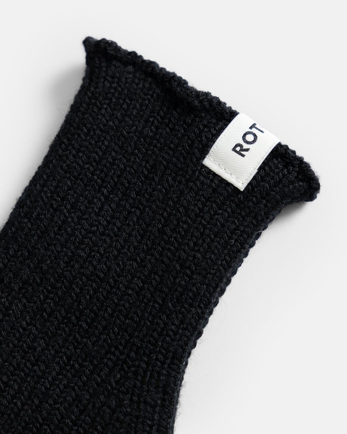 ROTOTO WASHABLE MERINO KNIT TOUCH GLOVES - BLACK