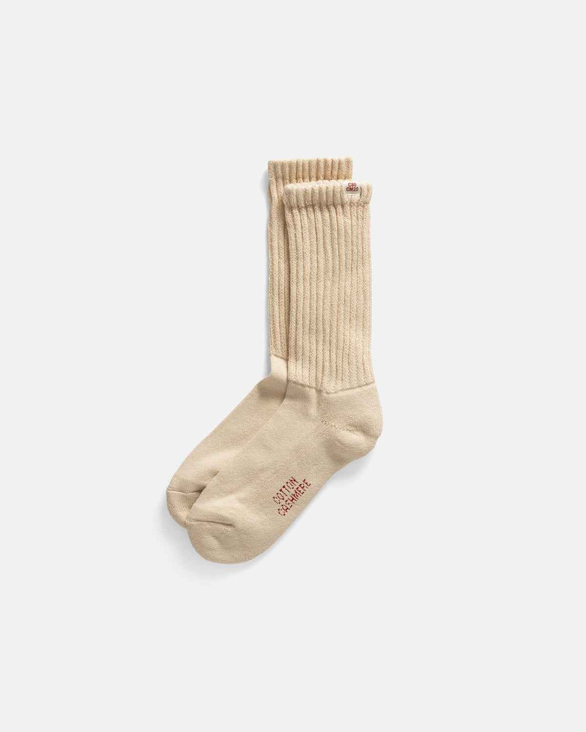 ROTOTO EVERYDAY CASHMERE SOCKS - ECRU