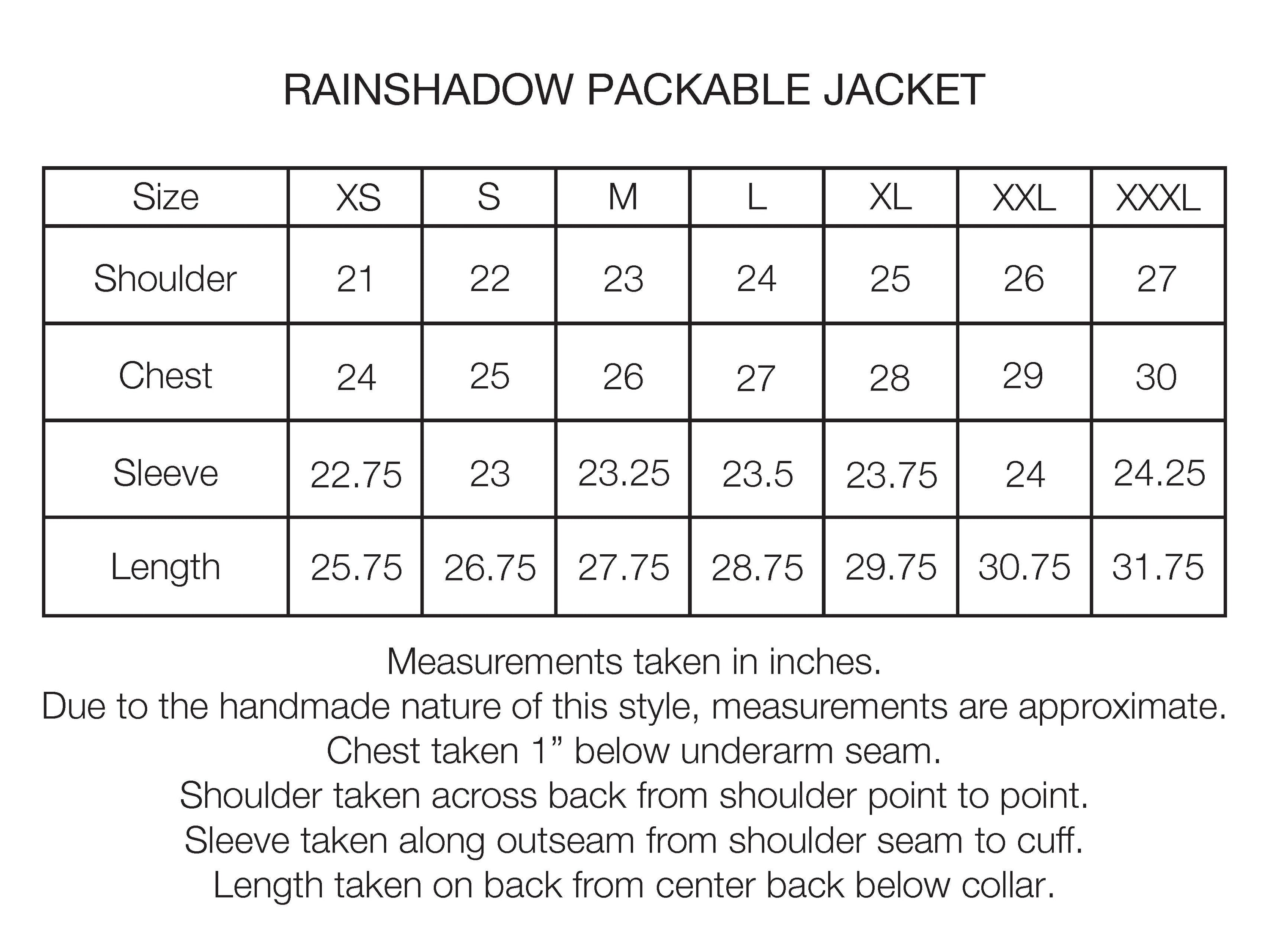 RAINSHADOW PACKABLE JACKET - GOLDENROD / FOG / MIDNIGHT WATER-REPELLENT NYLON
