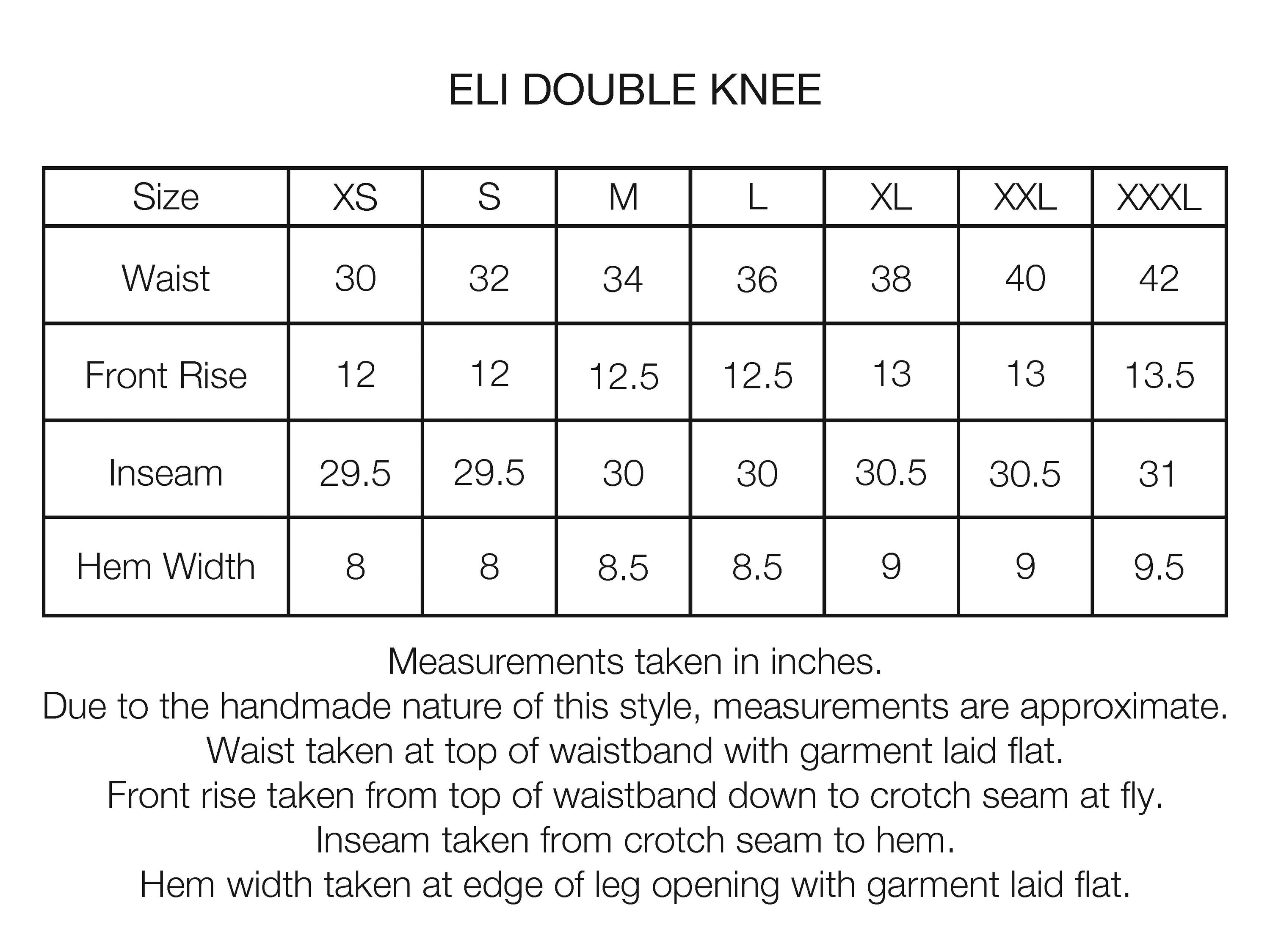 ELI HAND-EMBROIDERED DOUBLE KNEE WORK PANT - UNDYED ECRU HANDSPUN COTTON CANVAS