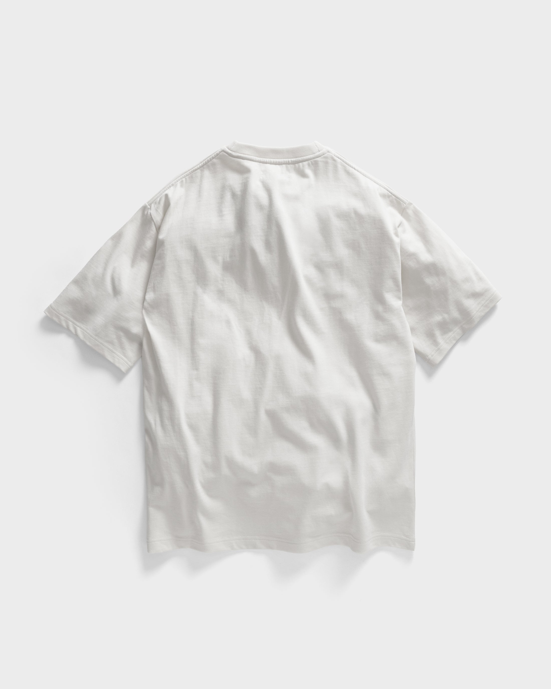 LINOCUT ALY TEE - WHITE 7.75 oz. ALL SEASON COTTON JERSEY