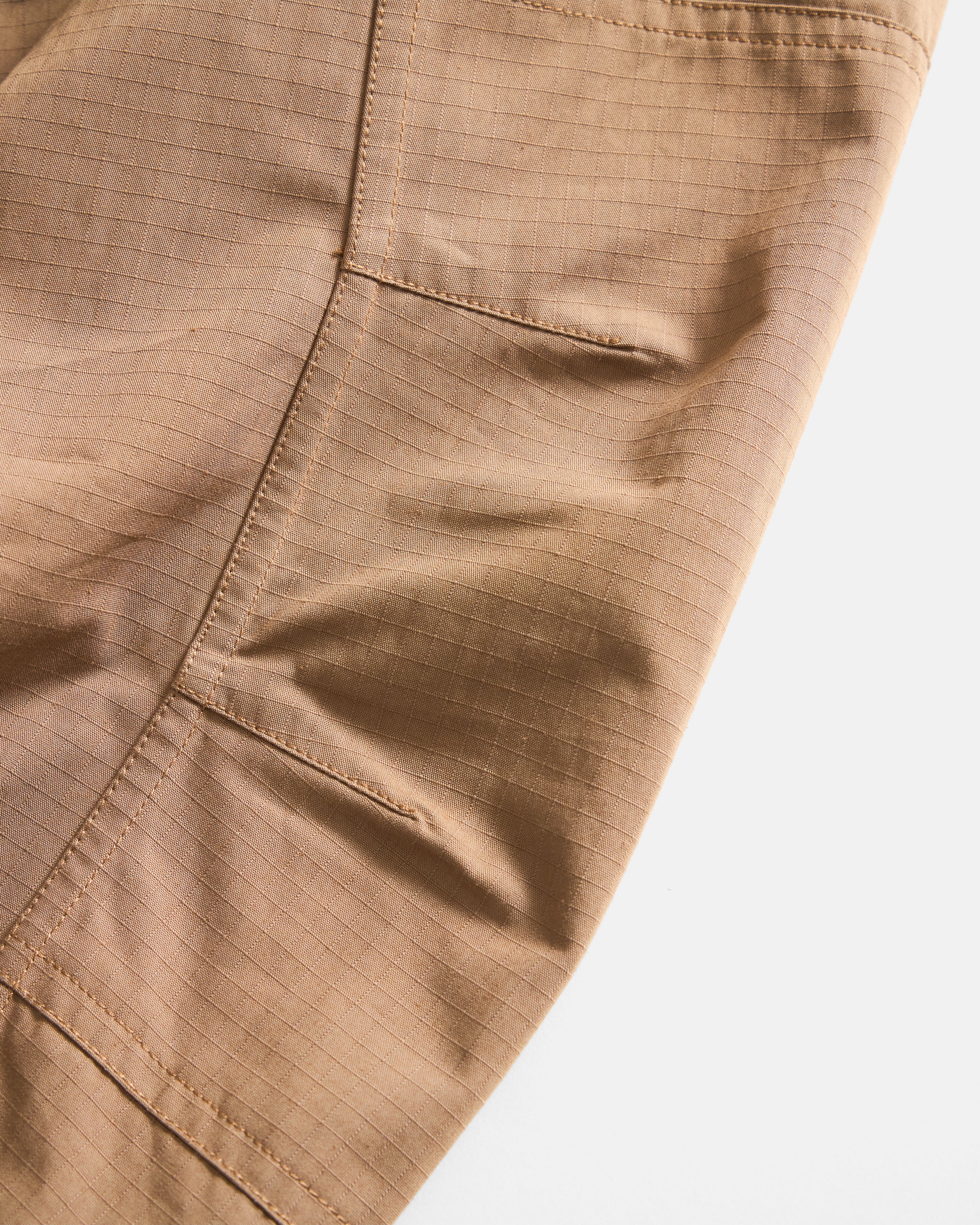ARCHIVI PULLOVER ANORAK - ALMOND COTTON / NYLON RIPSTOP