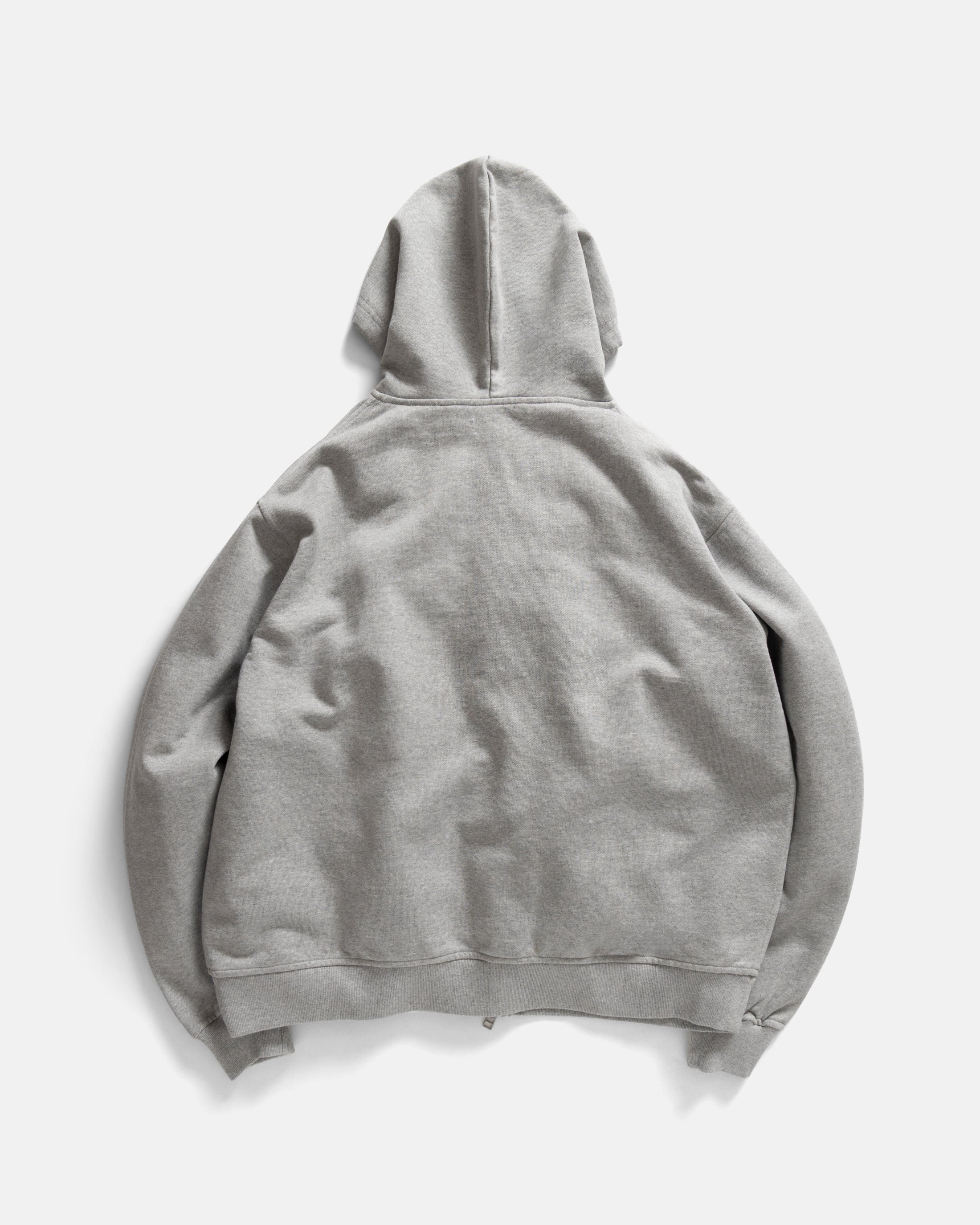 ARROTT FULLZIP SWEATSHIRT - PRACTICE HEATHER 19oz. ALL COTTON LOOPBACK TERRY FLEECE