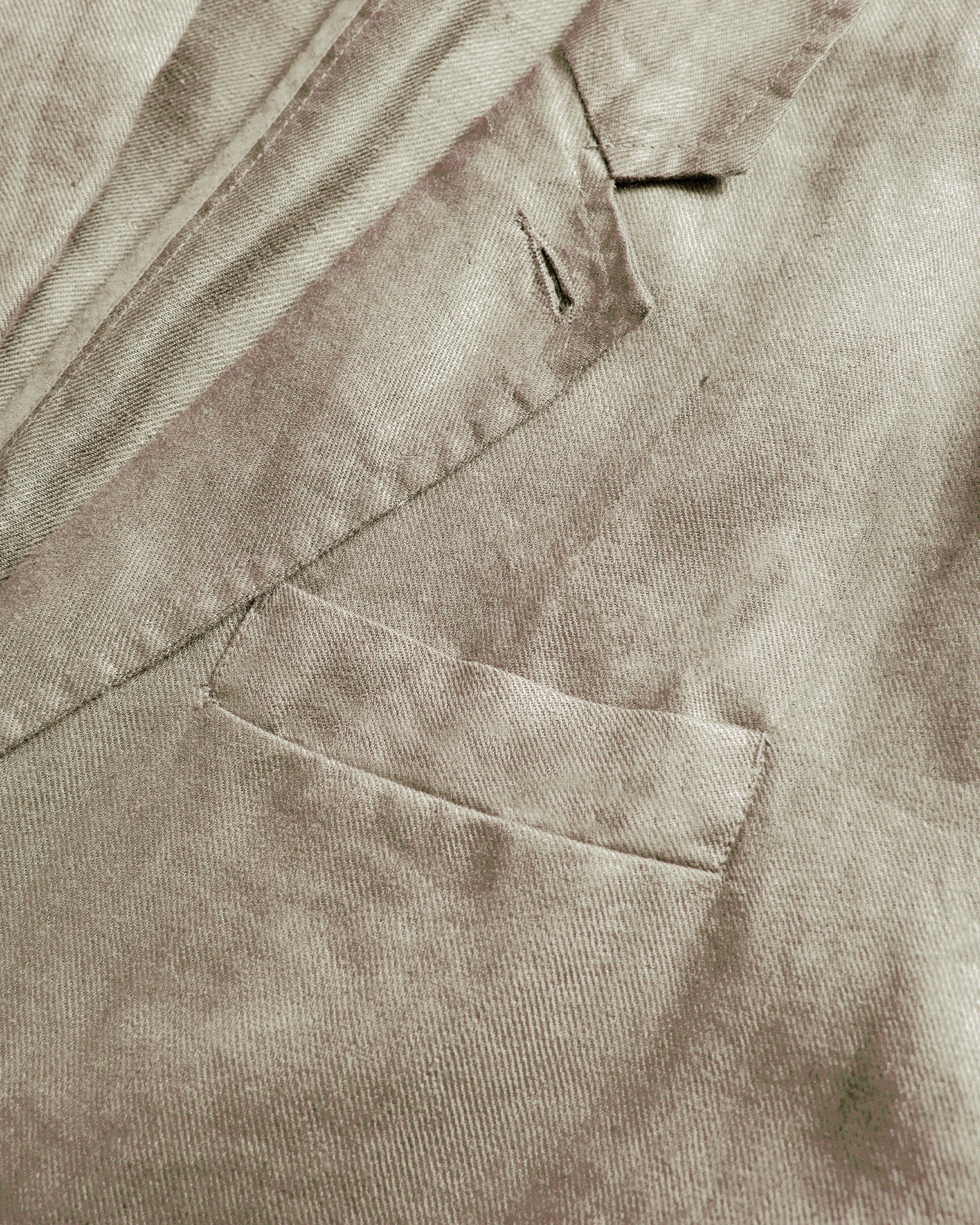 ASHEVILLE OVERSIZED BLAZER - DUNE LINEN TWILL