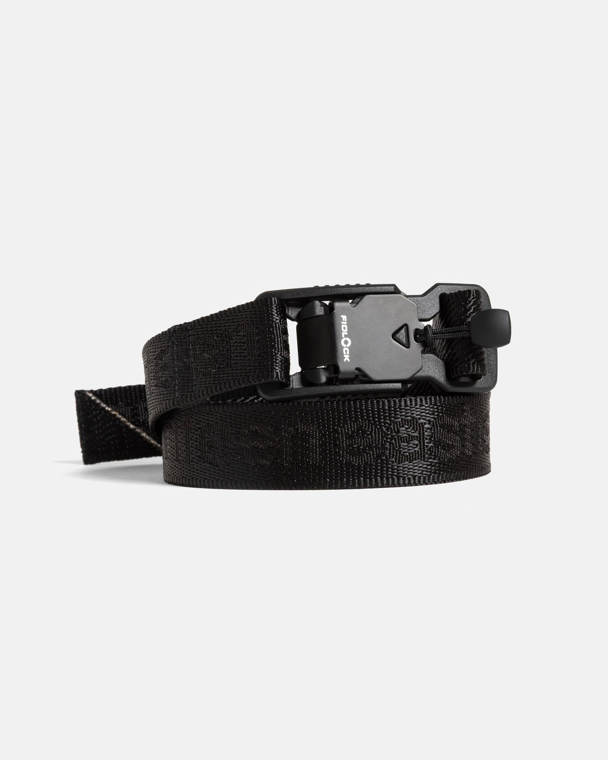 FIDLOCK™️ MAGNETIC CLOSURE BELT - TONAL BLACK JACQUARD NYLON WEBBING