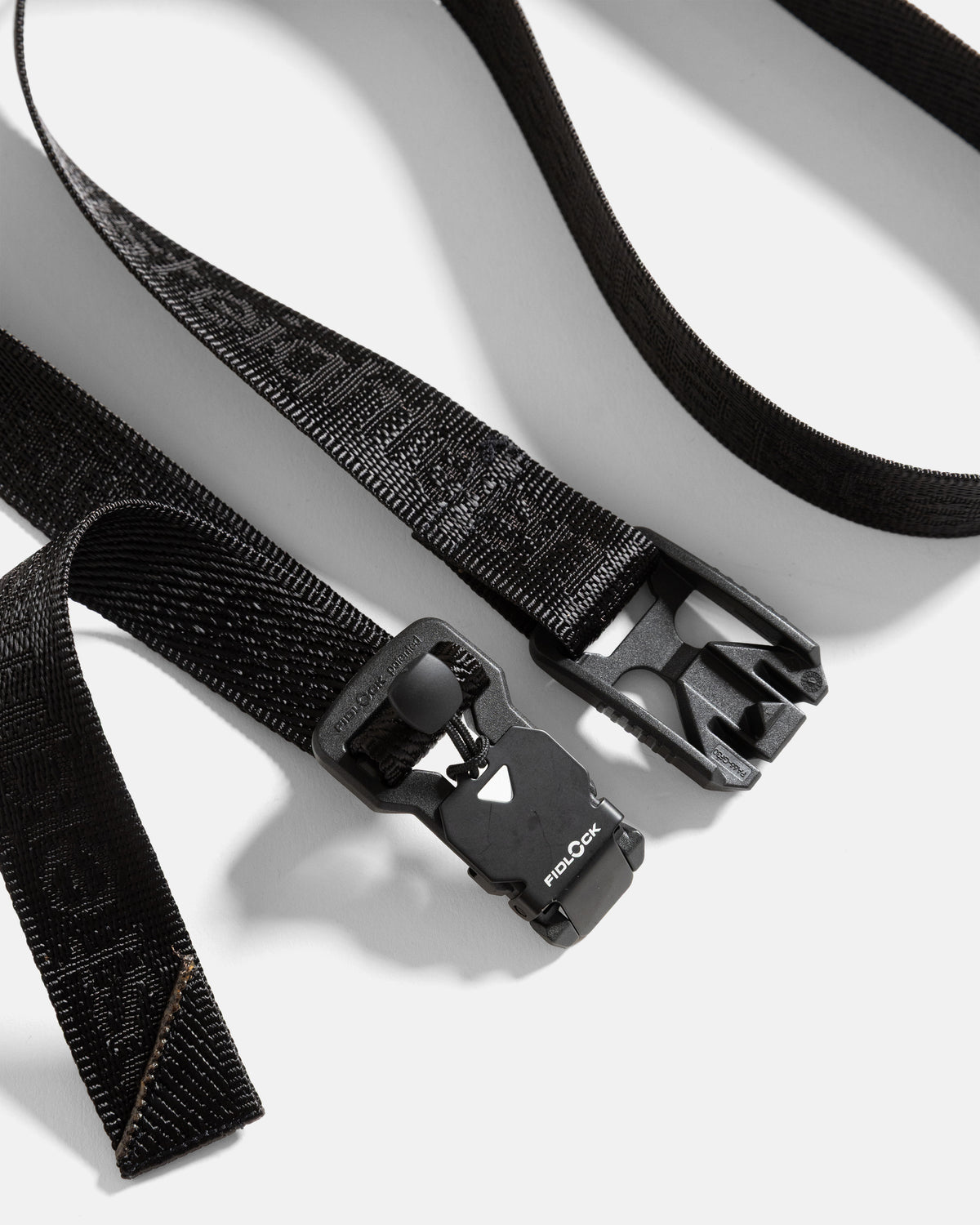 FIDLOCK™️ MAGNETIC CLOSURE BELT - TONAL BLACK JACQUARD NYLON WEBBING