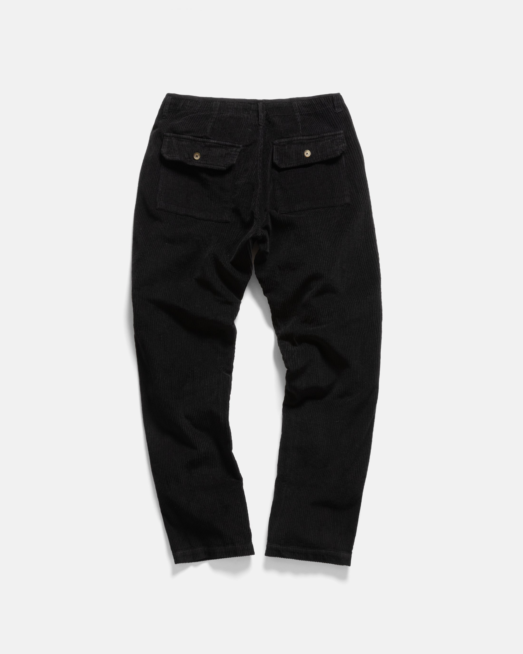 SHELTER PANT - BLACK COTTON CORDUROY