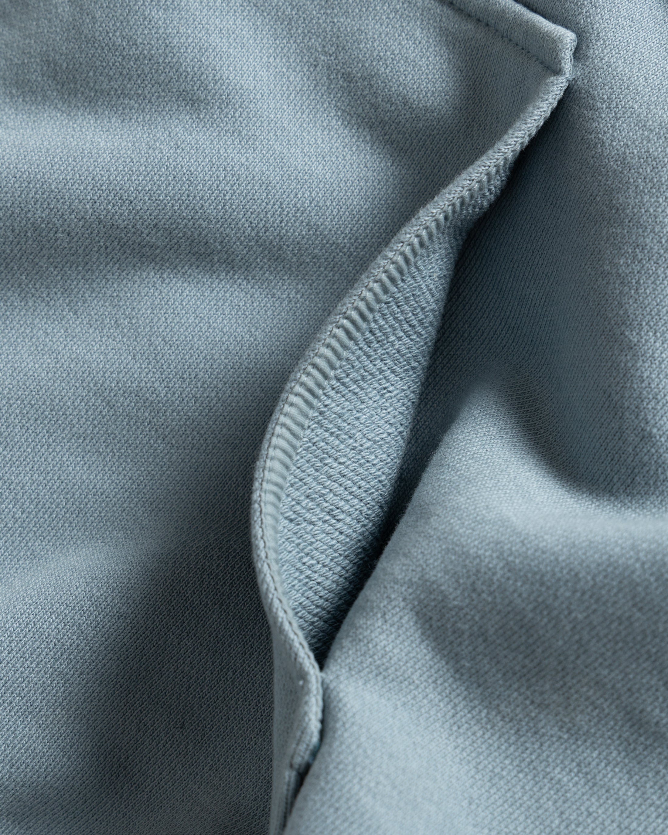 NOVIS HOODED SWEATSHIRT - CITADEL BLUE 19oz. ALL COTTON LOOPBACK TERRY FLEECE