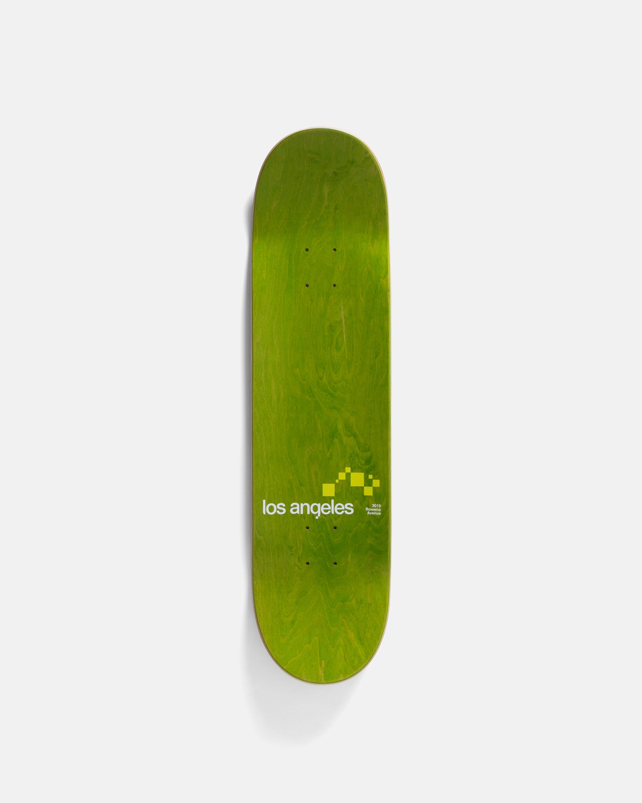 DIGI MOUNTAIN LA SKATE DECK - MIDNIGHT / ANFUSO GREEN 7 PLY MAPLE