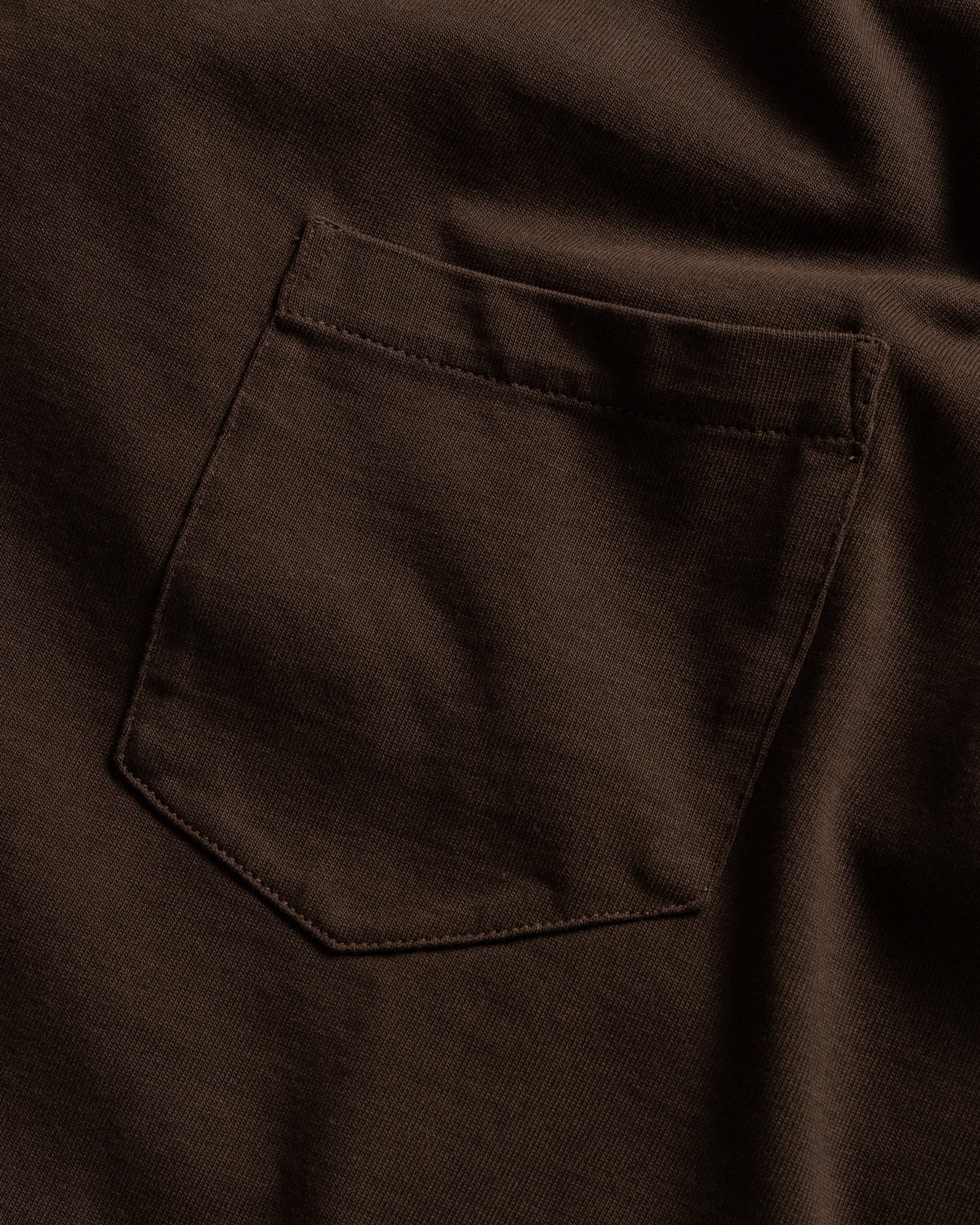 IAN VINTAGE POCKET TEE - CIOCCOLATO 7.75 oz. ALL SEASON COTTON JERSEY