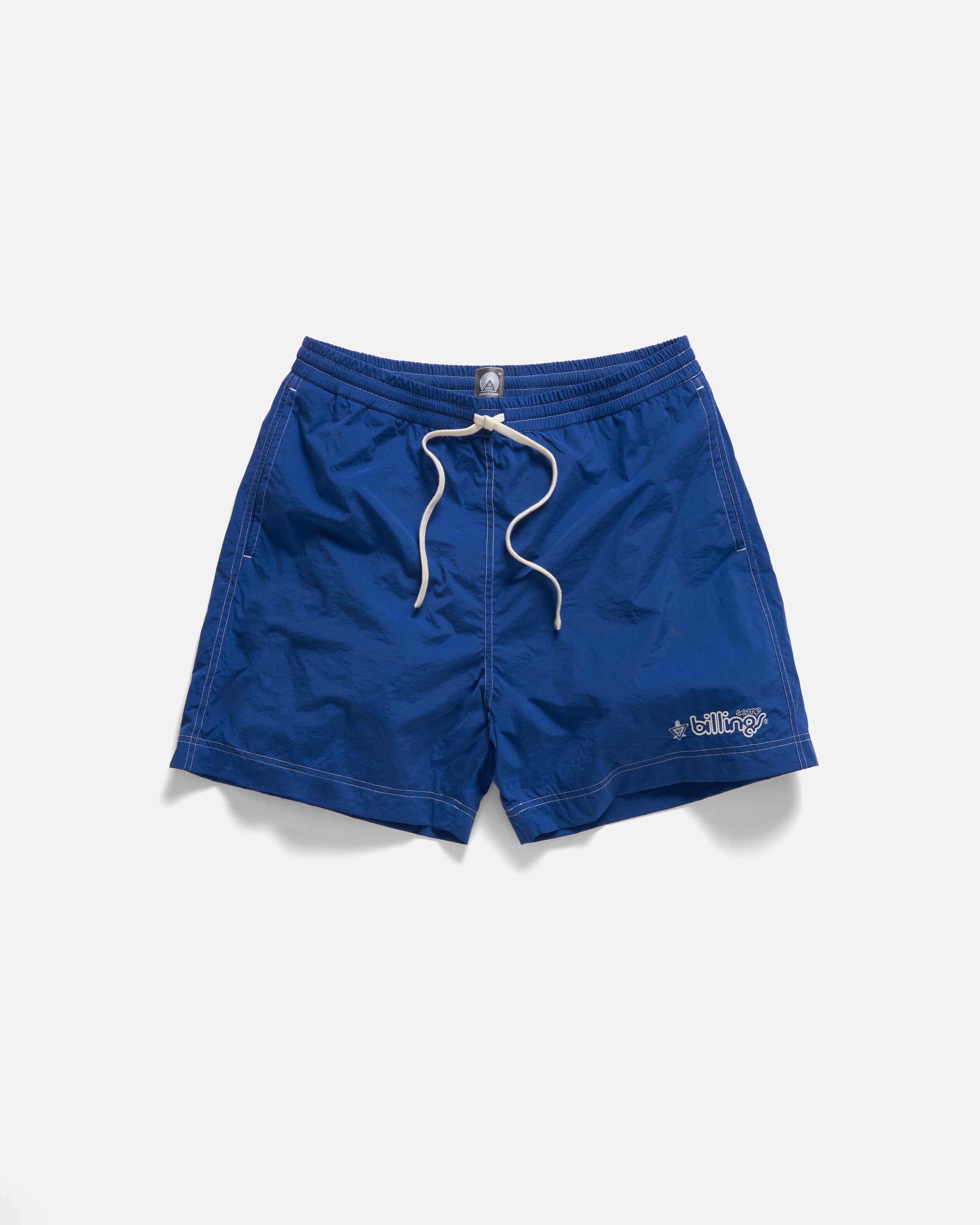 RICE SWIM TRUNK - CLOUDLESS BLUE WATER-REPELLENT NYLON