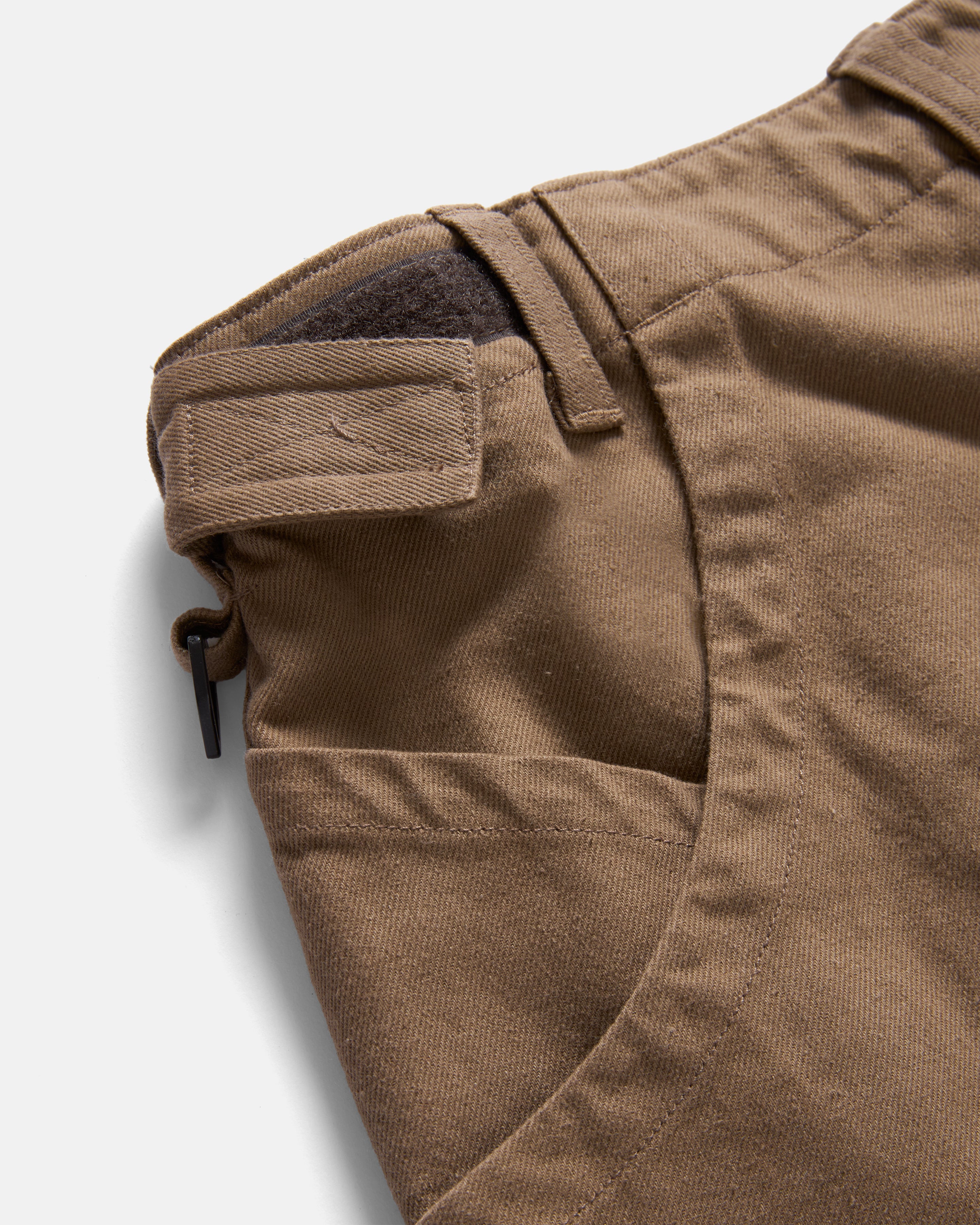 TAC CARGO SHORT - BRITISH KHAKI HEAVY COTTON TWILL