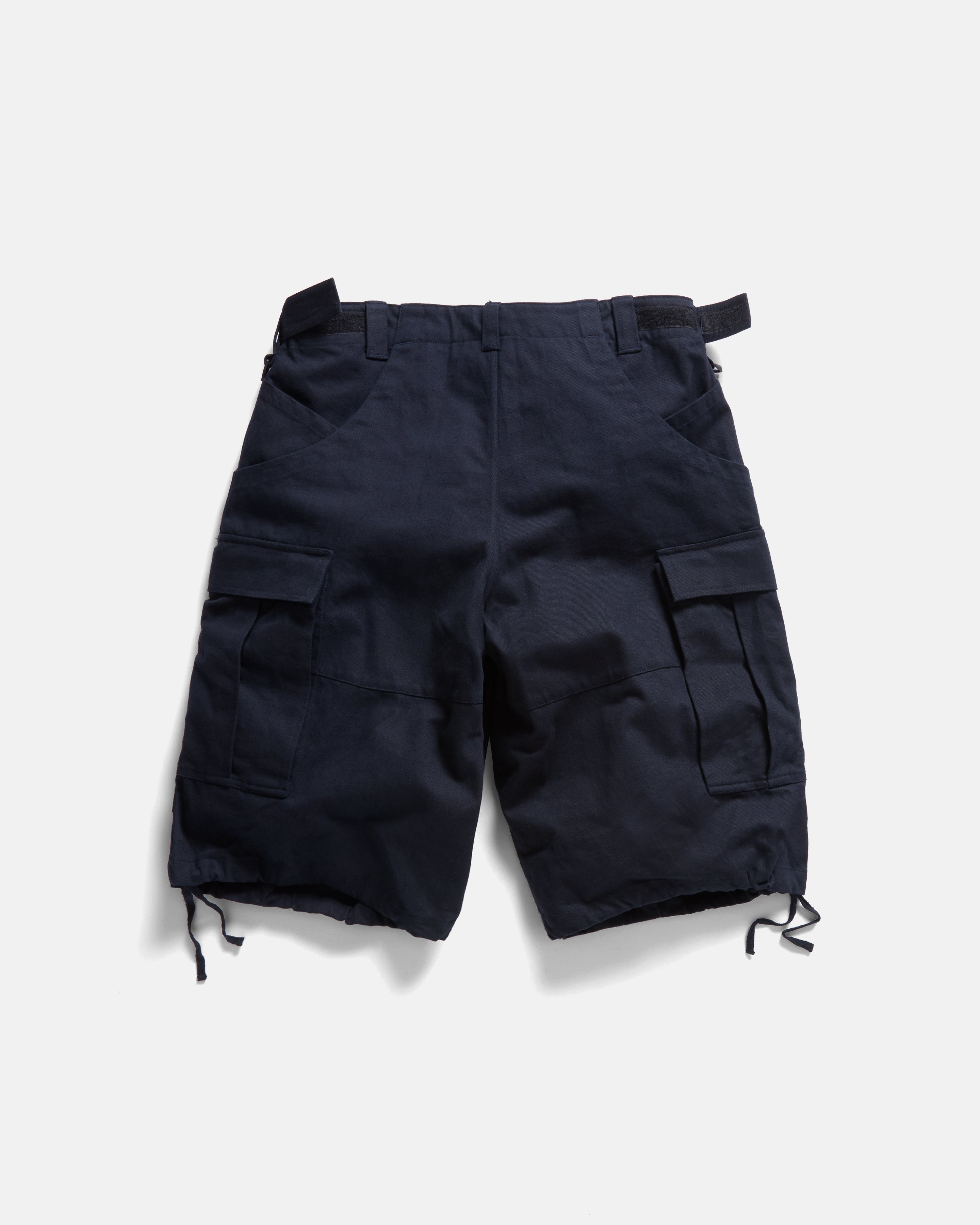 TAC CARGO SHORT - MIDNIGHT NAVY HEAVY COTTON TWILL – 18 East