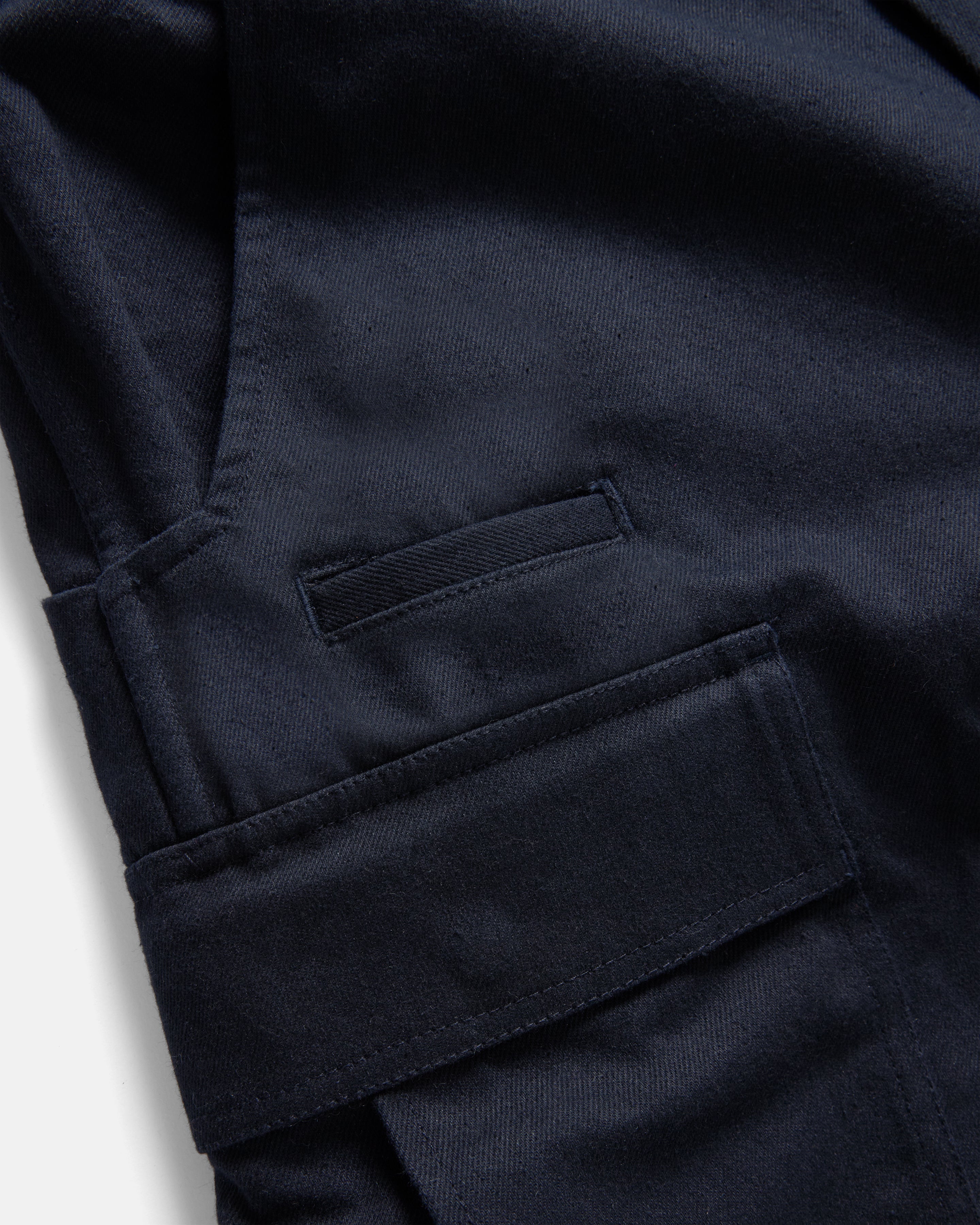 TAC CARGO SHORT - MIDNIGHT NAVY HEAVY COTTON TWILL