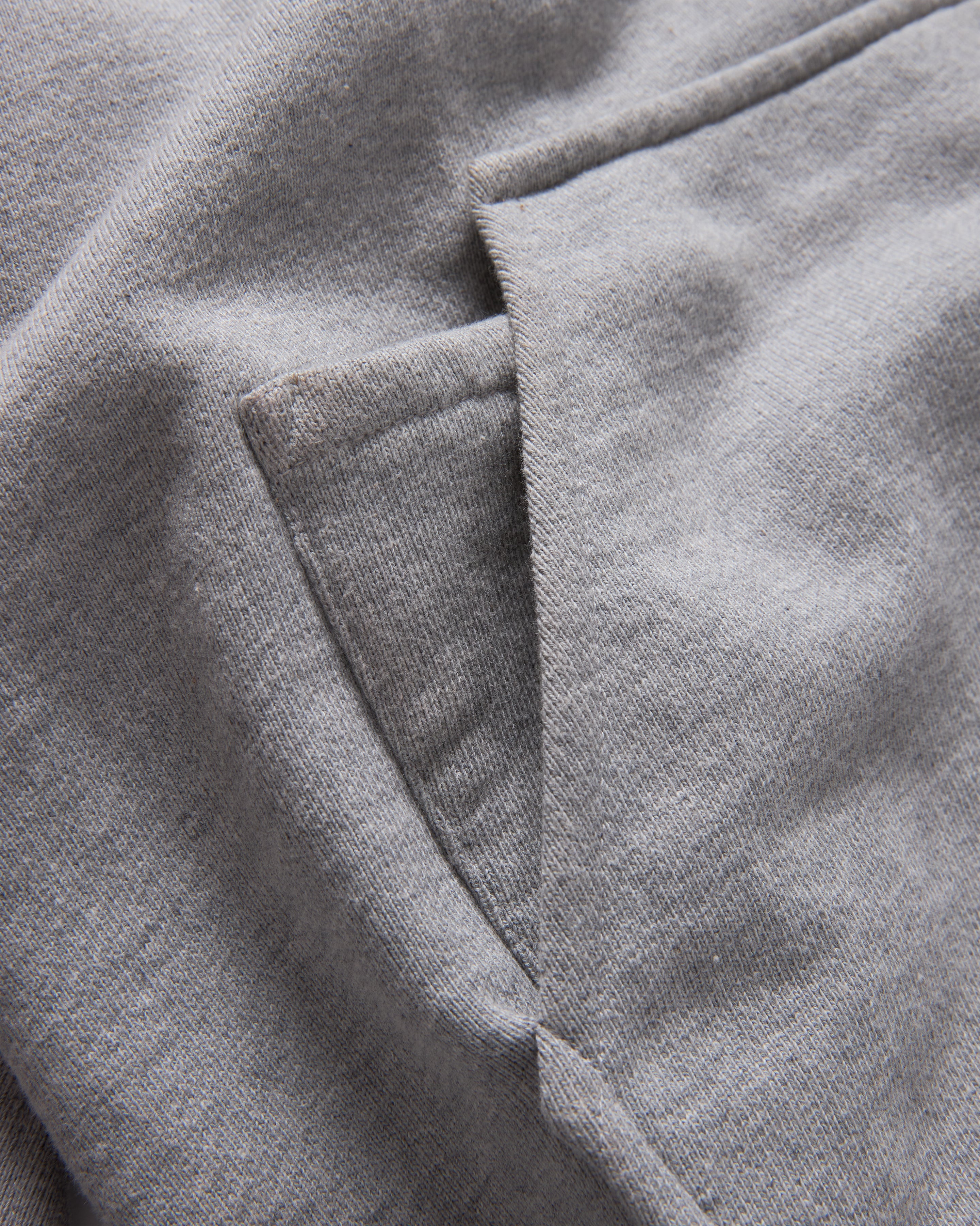 "CLOCKTOWER" TOLMIE FULLZIP SWEATSHIRT - PRACTICE HEATHER / MIDNIGHT NAVY 19oz. ALL COTTON FLEECE